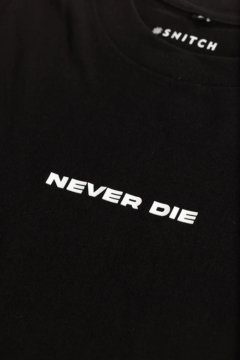 The Wild Black Oversized T-Shirt - republicanstateiThe Wild Black Oversized T-Shirt - republicanstatei
