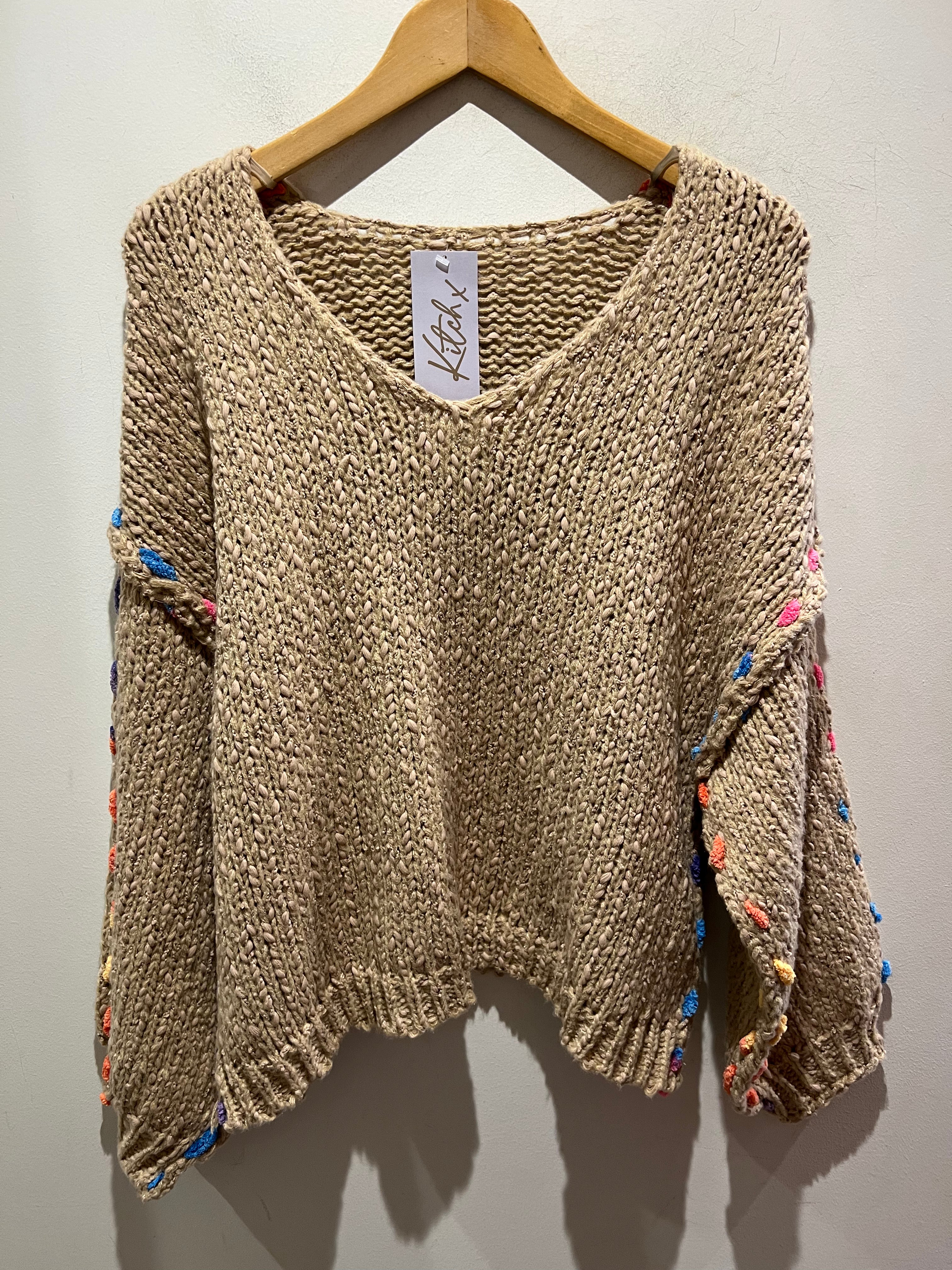 23962 Fluo Jumper - Camel - republicanstatei23962 Fluo Jumper - Camel - republicanstatei
