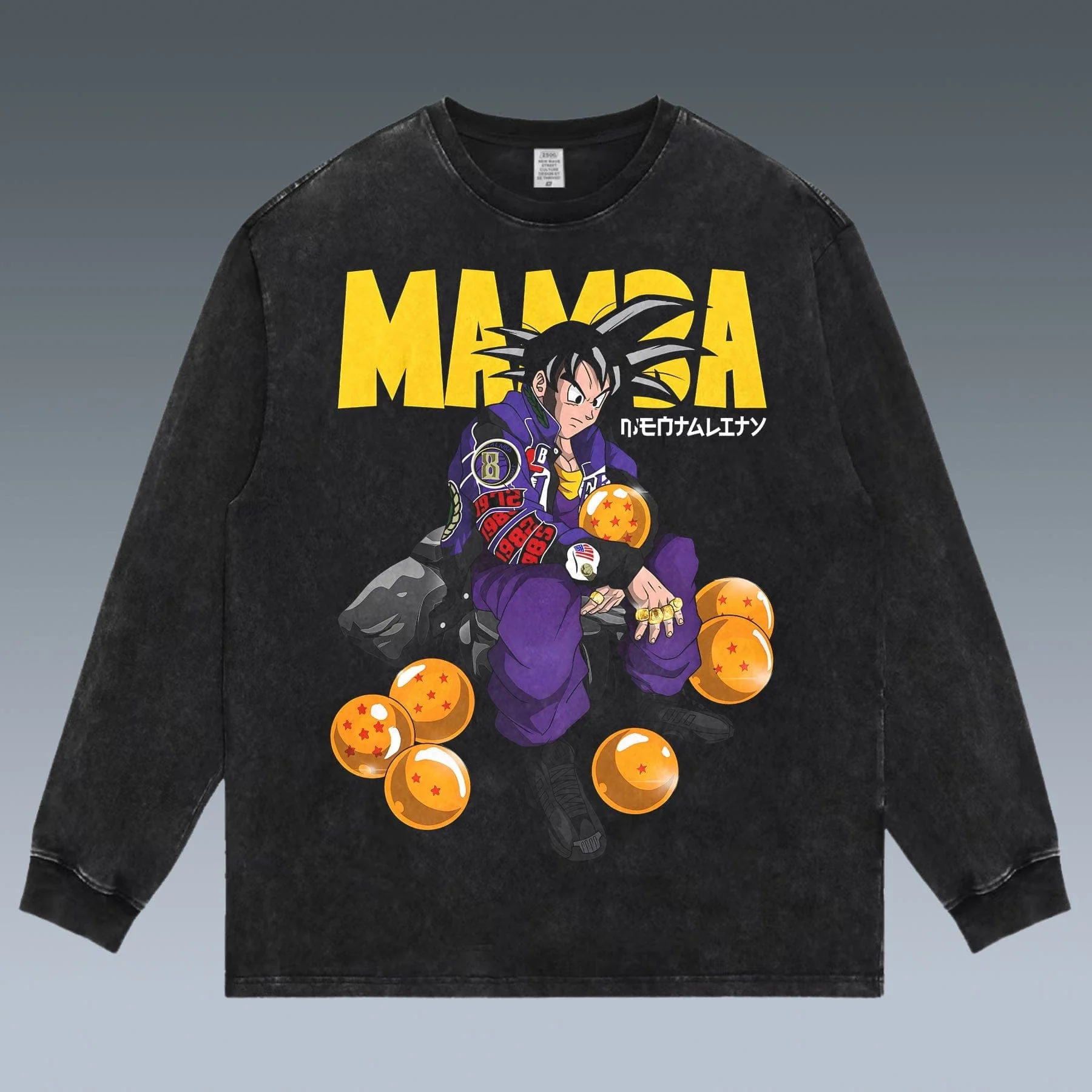 VINTAGE LONG SLEEVE TEE | GOKU - republicanstateiVINTAGE LONG SLEEVE TEE | GOKU - republicanstatei