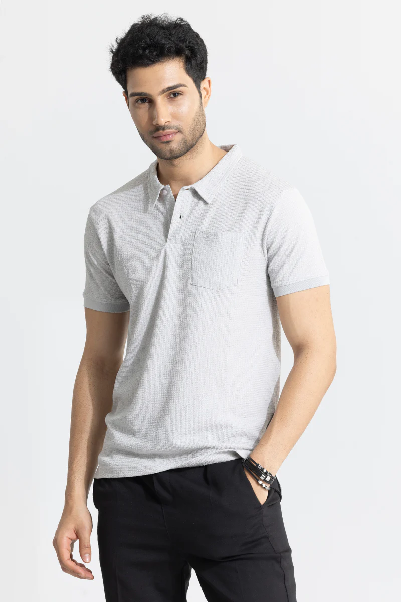 Roller Grey Polo T-Shirt - republicanstateiRoller Grey Polo T-Shirt - republicanstatei