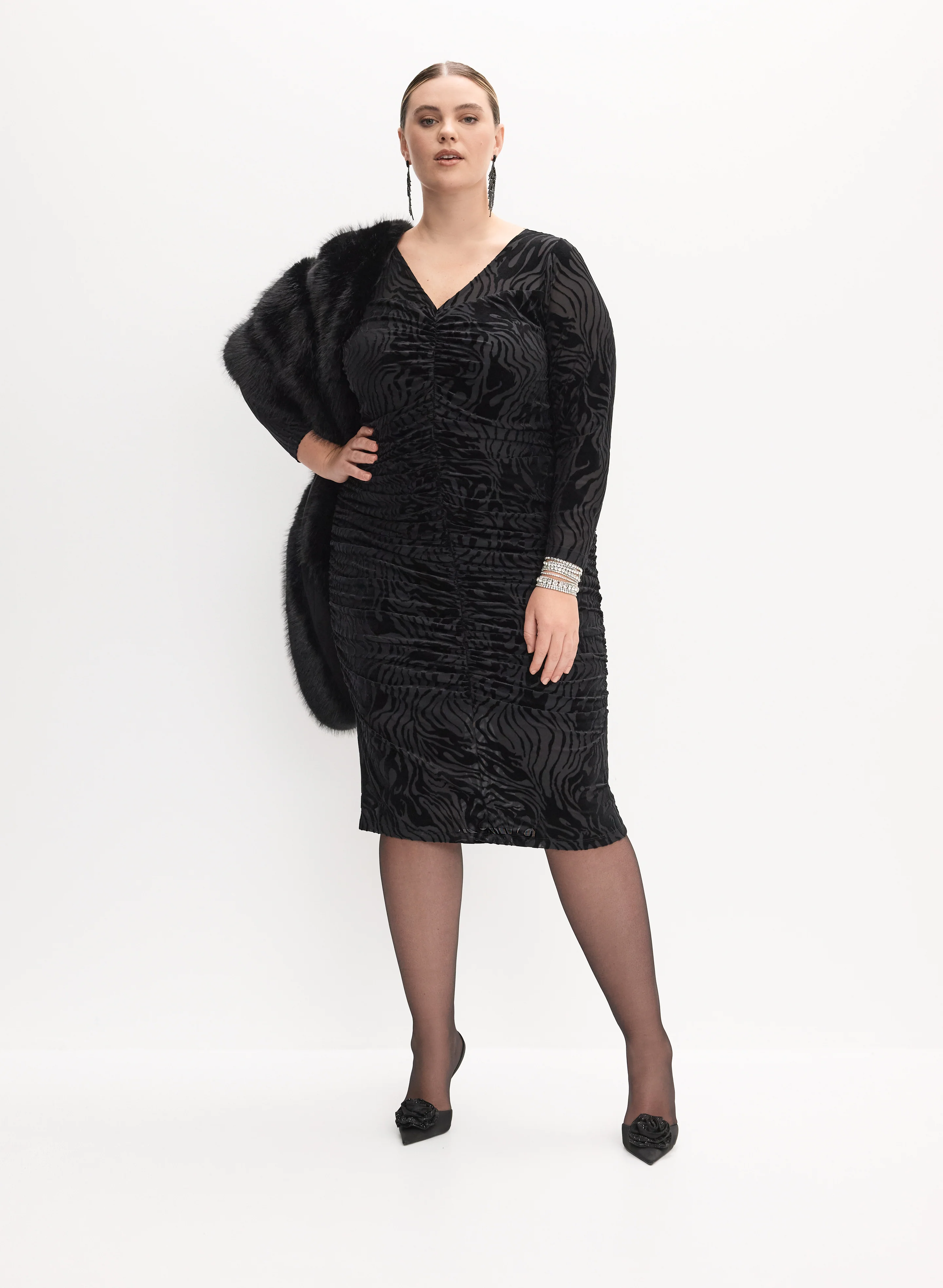 Velvet Faux Fur Wrap - republicanstateiVelvet Faux Fur Wrap - republicanstatei