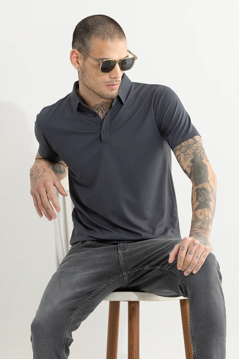 Scopic Grey Polo T-Shirt - republicanstateiScopic Grey Polo T-Shirt - republicanstatei
