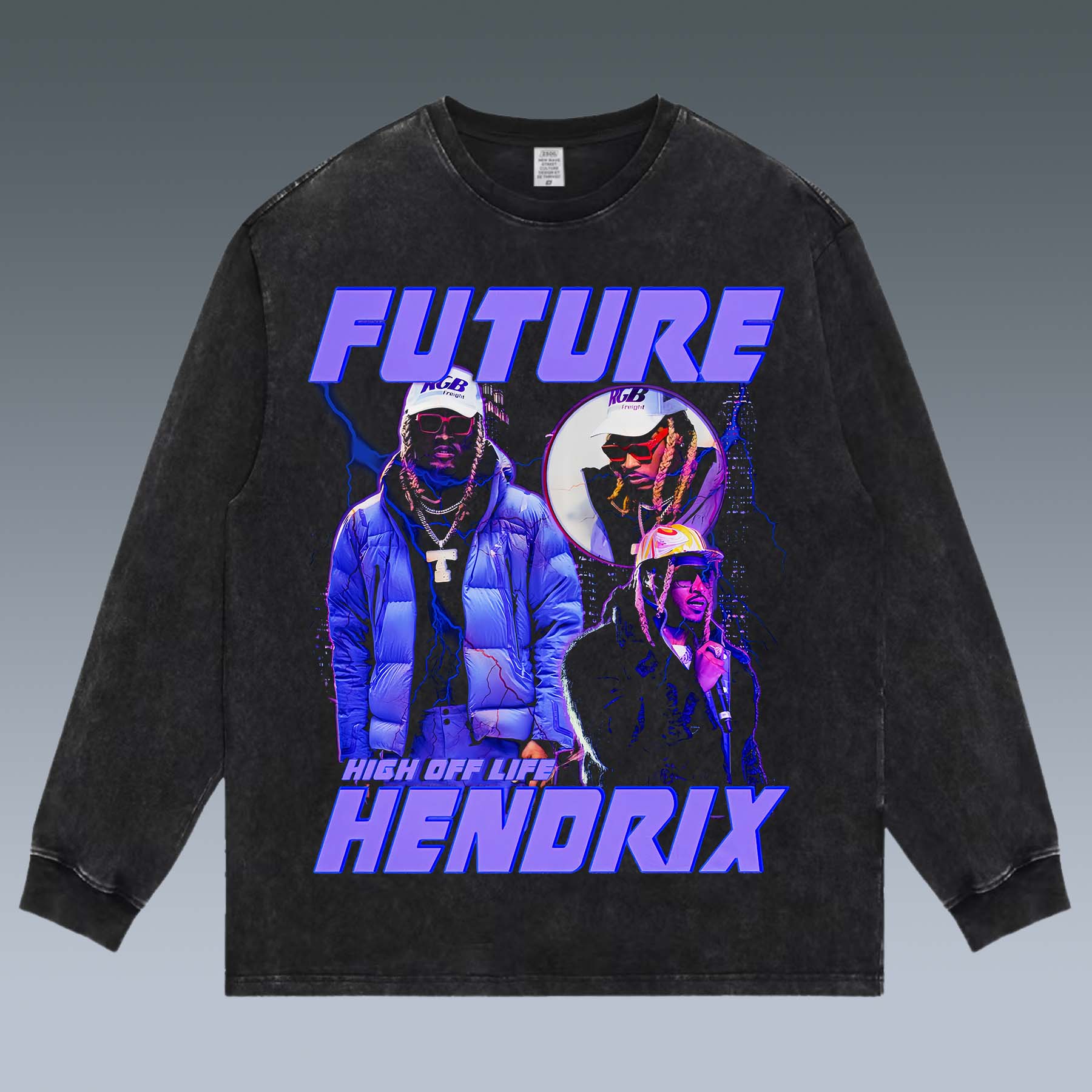 VINTAGE LONG SLEEVE TEE | FUTURE - republicanstateiVINTAGE LONG SLEEVE TEE | FUTURE - republicanstatei