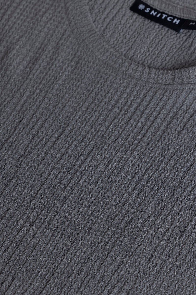 Tactile Grey Textured T-Shirt - republicanstateiTactile Grey Textured T-Shirt - republicanstatei
