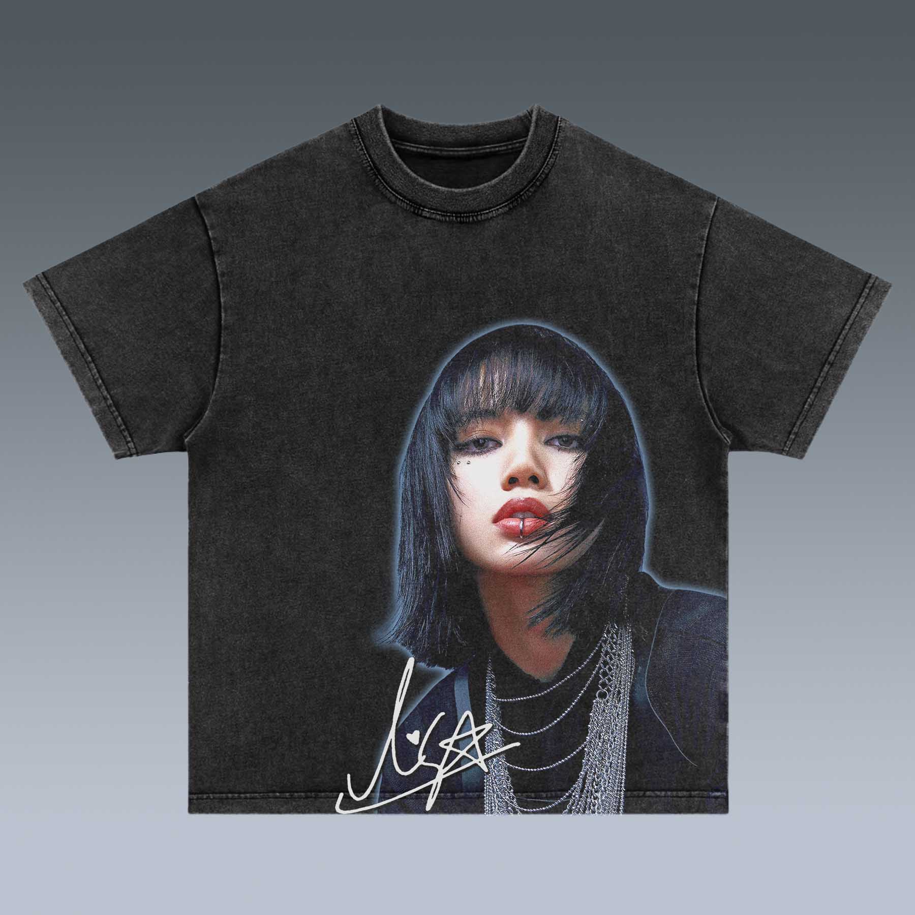 VINTAGE TEE | BLACKPINK-LISA - republicanstateiVINTAGE TEE | BLACKPINK-LISA - republicanstatei