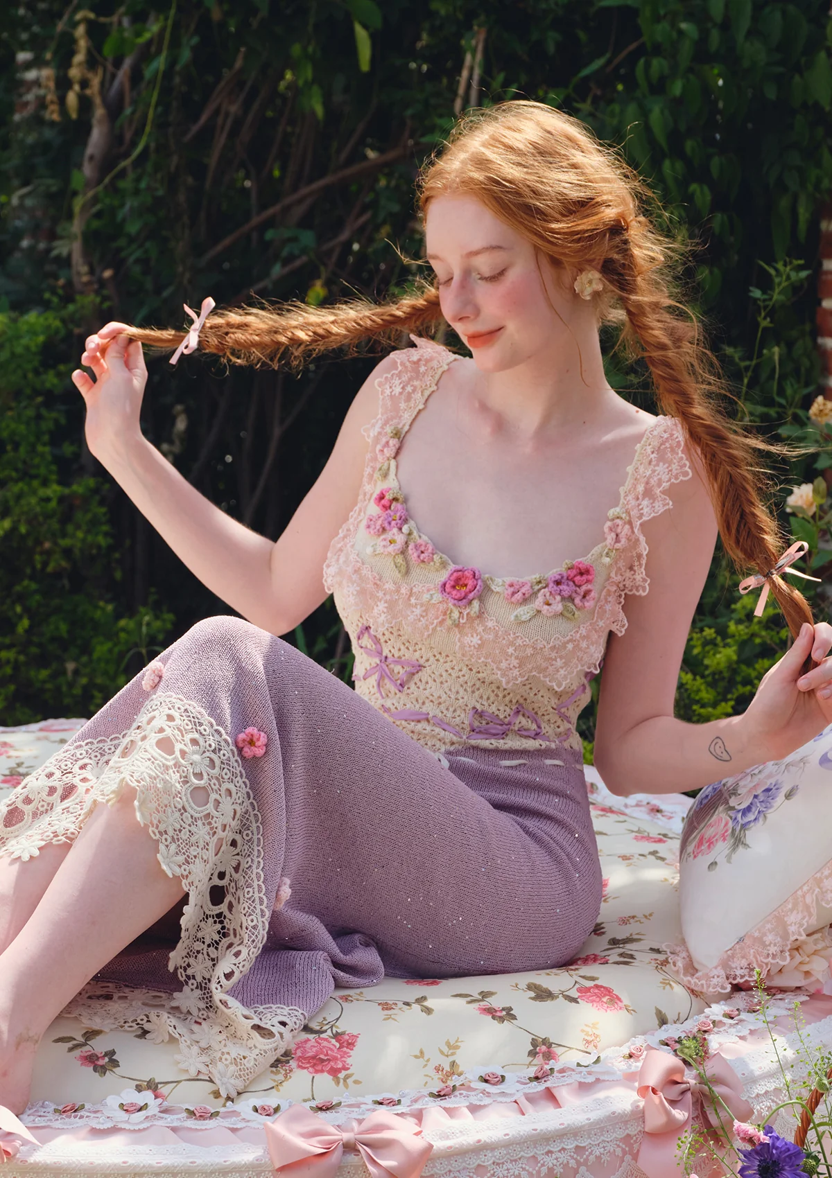 Floral Beauty Banquet Knit Dress - republicanstateiFloral Beauty Banquet Knit Dress - republicanstatei