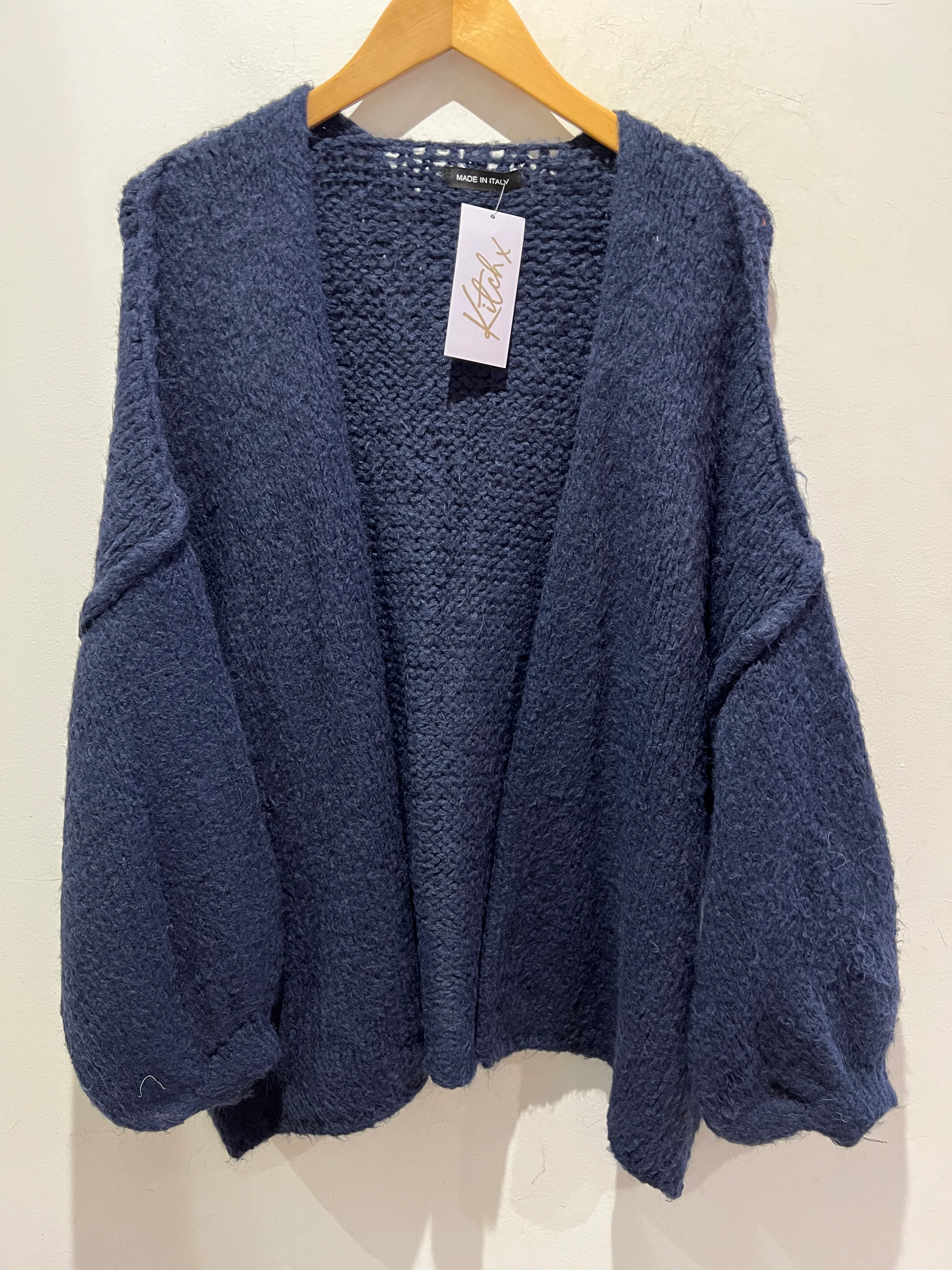Chunky Cardigan - Navy - republicanstateiChunky Cardigan - Navy - republicanstatei