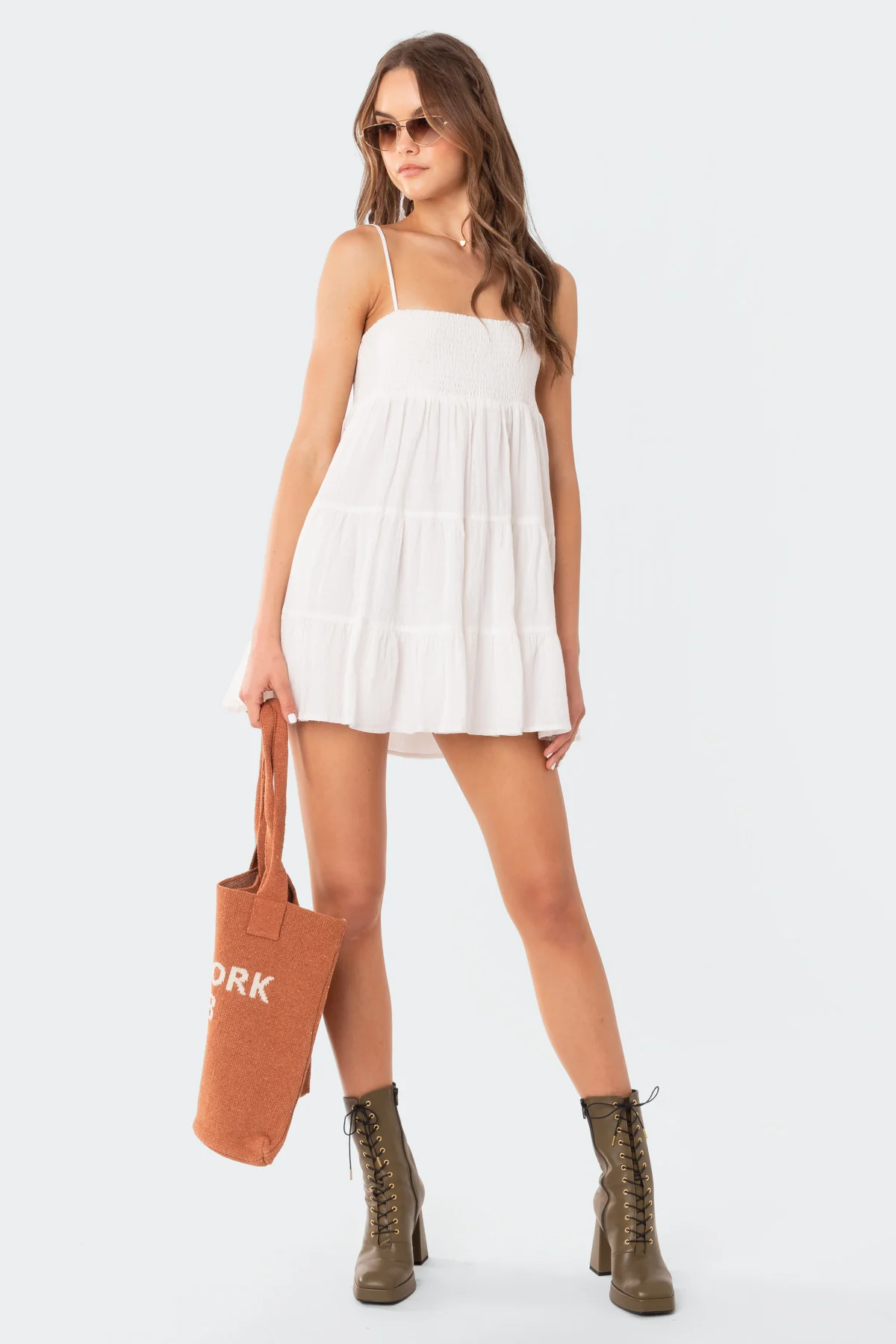 Ivory Oversized Mini Dress - republicanstateiIvory Oversized Mini Dress - republicanstatei