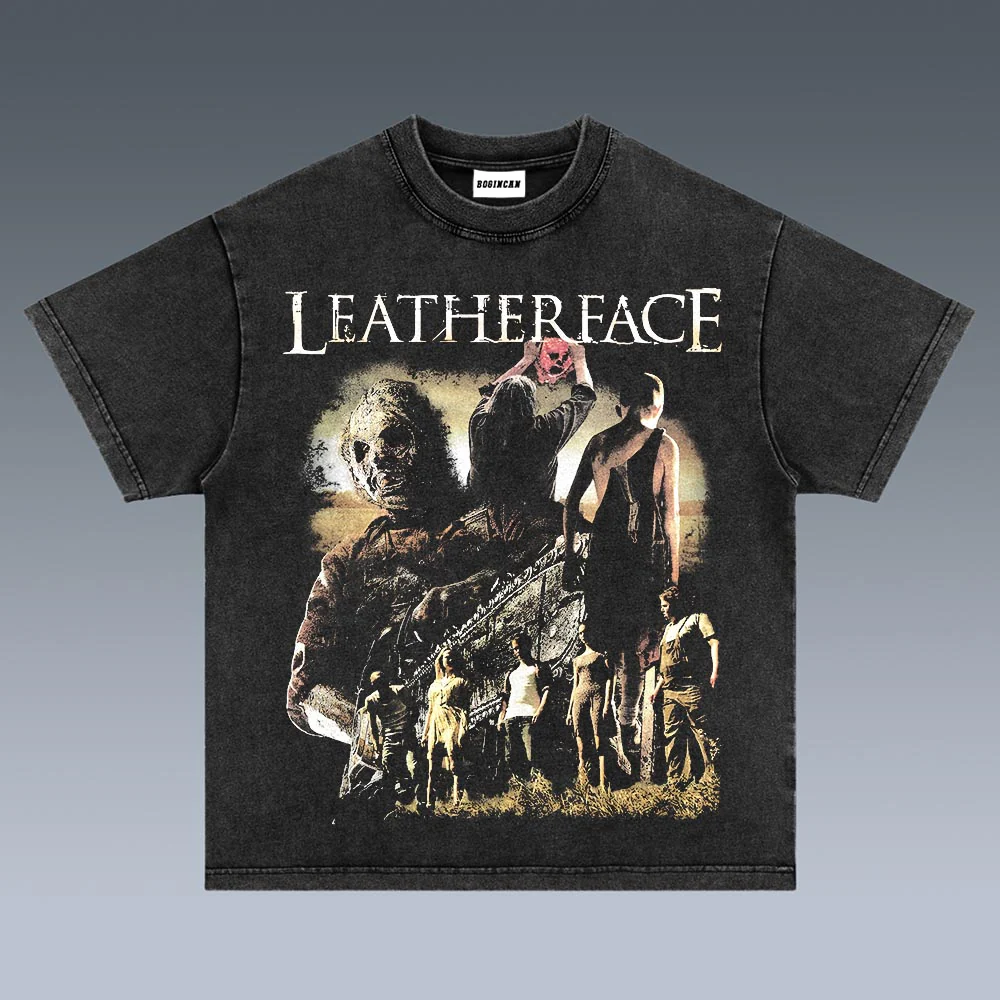 VINTAGE TEE | LEATHERFACE 9.13 - republicanstateiVINTAGE TEE | LEATHERFACE 9.13 - republicanstatei