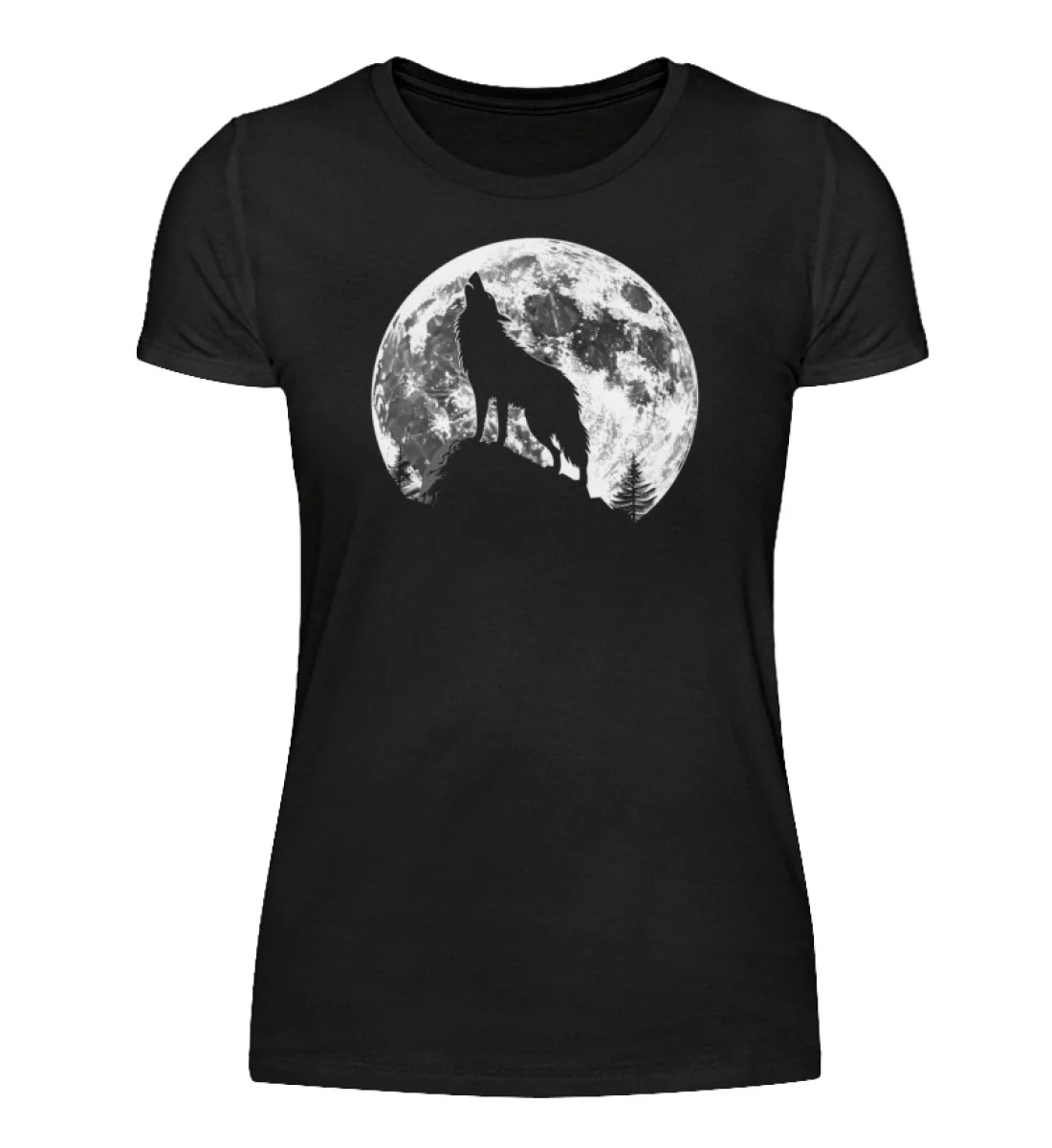 Vollmond Wolf - Damenshirt - republicanstateiVollmond Wolf - Damenshirt - republicanstatei