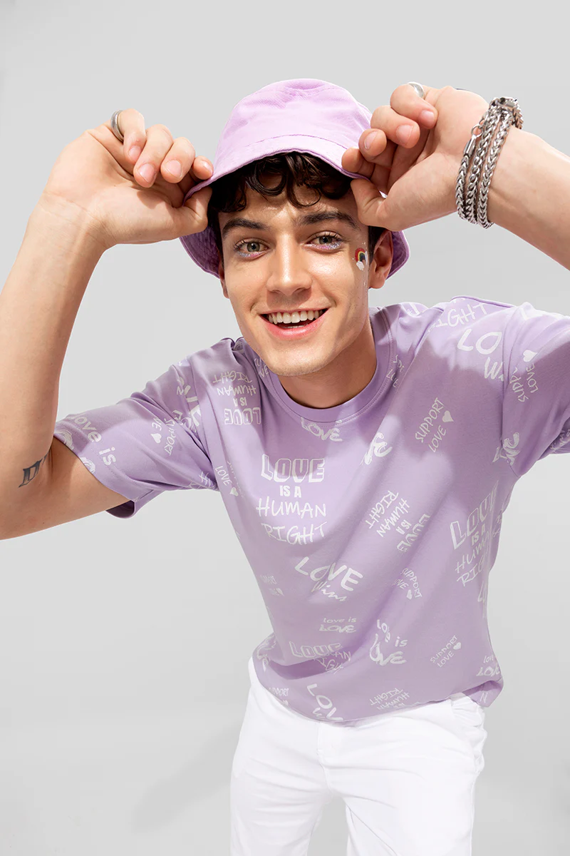 Love Purple Oversized T-Shirt - republicanstateiLove Purple Oversized T-Shirt - republicanstatei