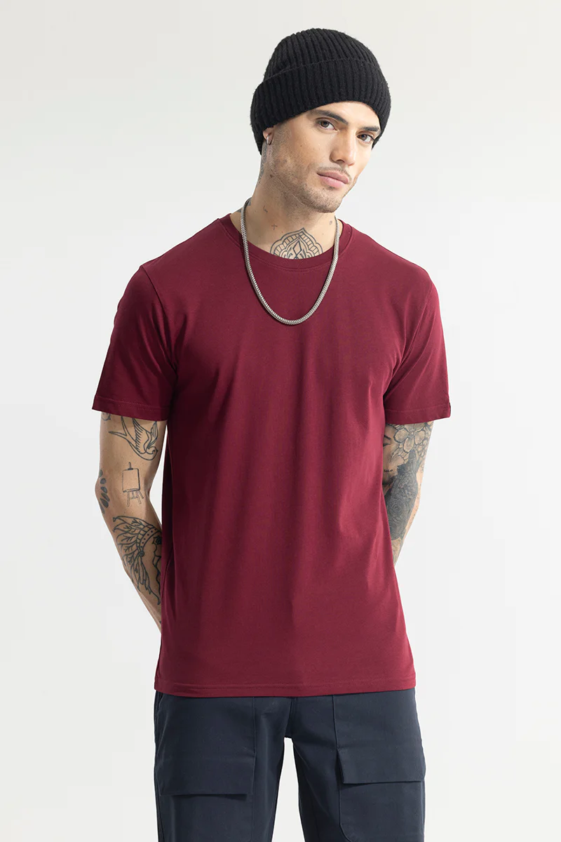 EasyEssentials Maroon T-Shirt - republicanstateiEasyEssentials Maroon T-Shirt - republicanstatei