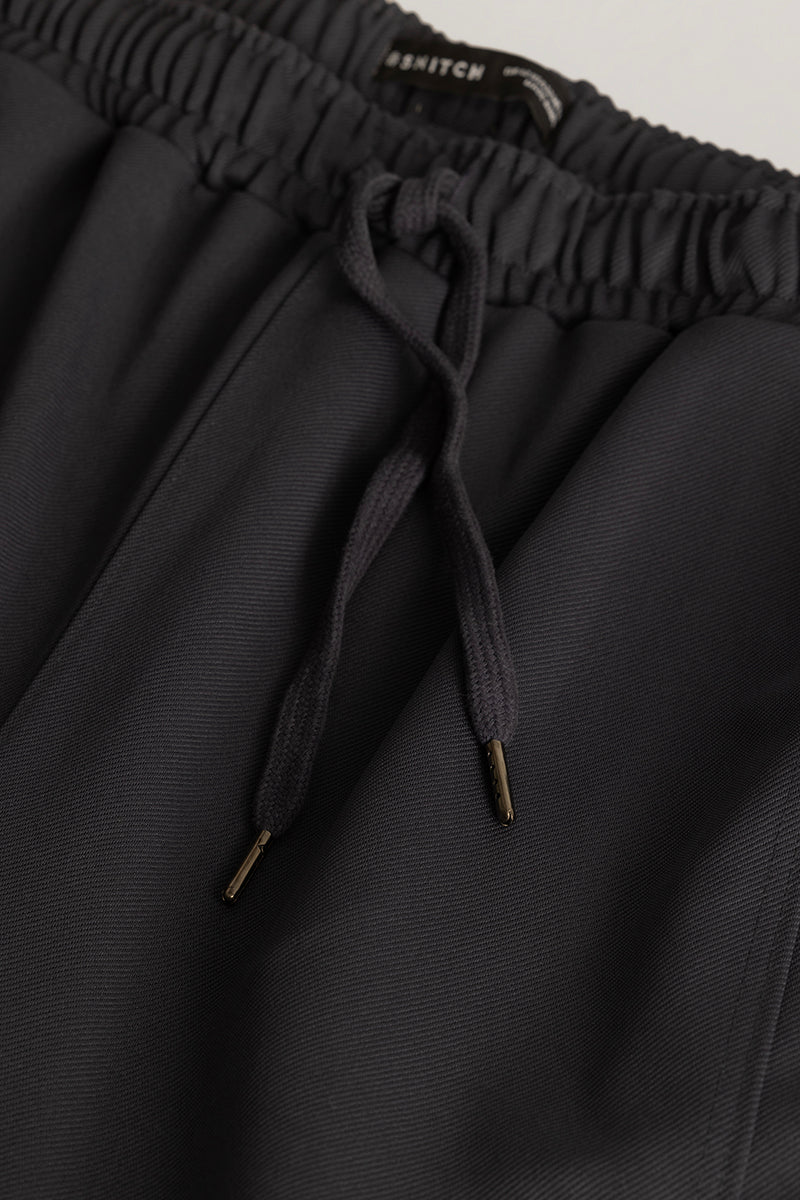 Dark Grey Slit Ankle Pants - republicanstateiDark Grey Slit Ankle Pants - republicanstatei