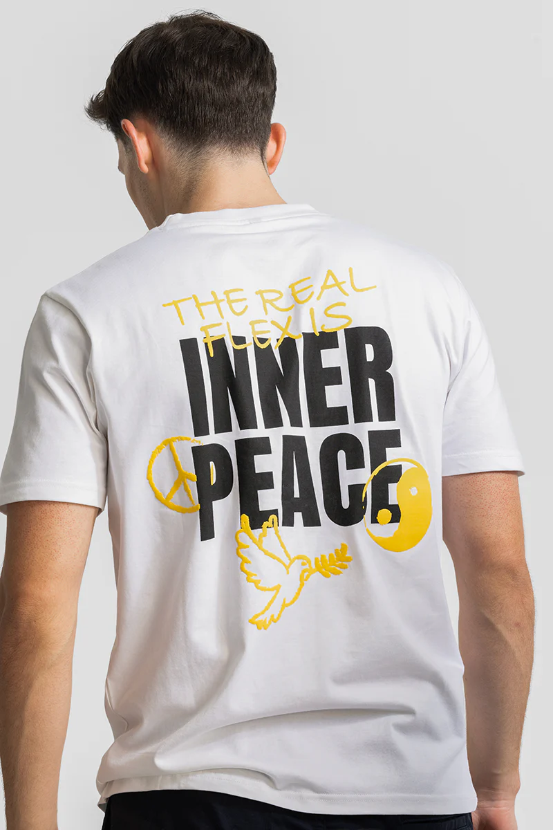 Inner Peace White T-Shirt - republicanstateiInner Peace White T-Shirt - republicanstatei