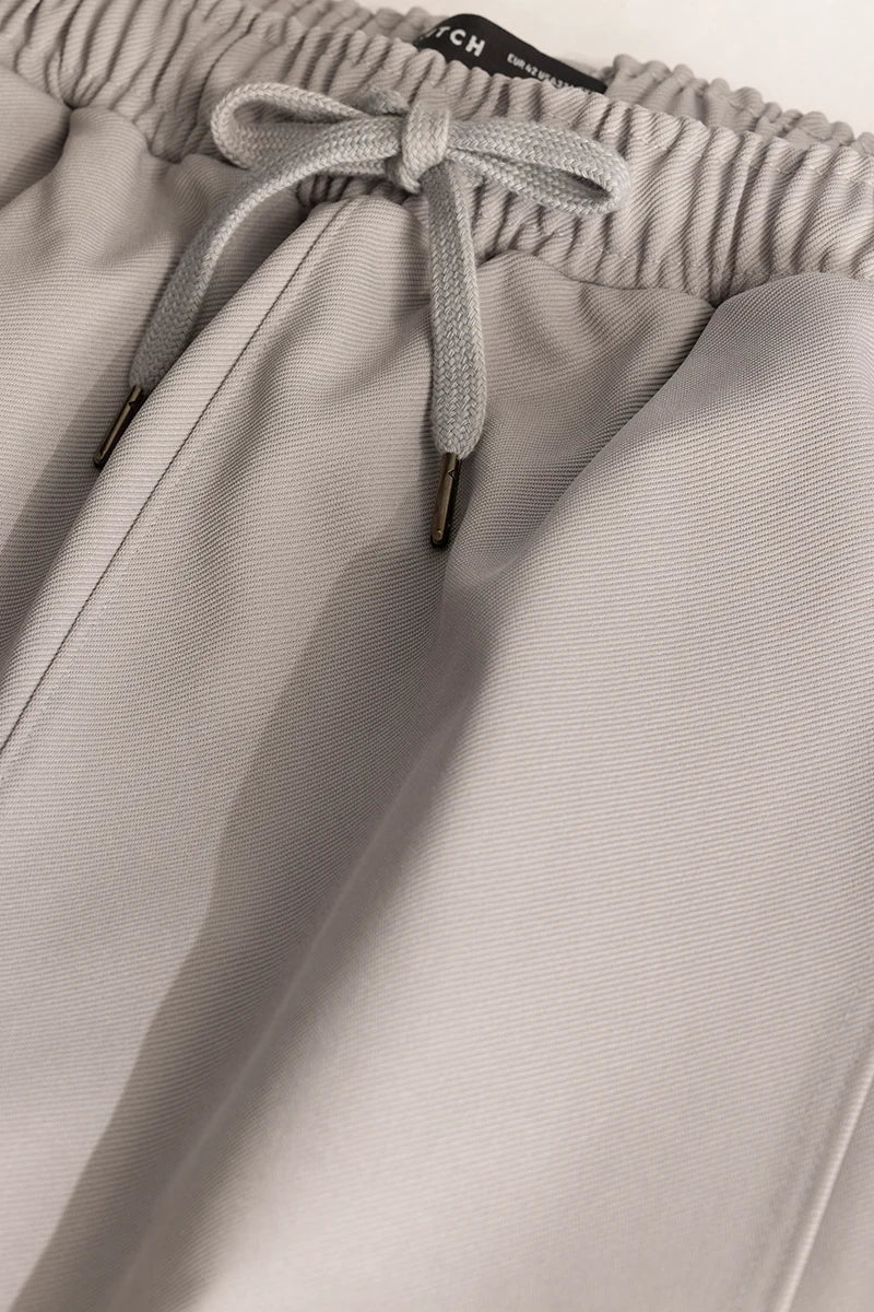 Light Grey Slit Ankle Pants - republicanstateiLight Grey Slit Ankle Pants - republicanstatei