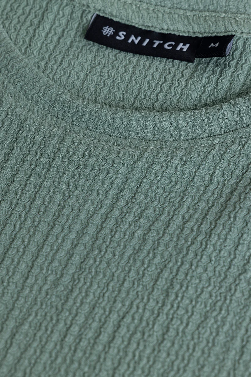 Tactile Green Textured T-Shirt - republicanstateiTactile Green Textured T-Shirt - republicanstatei