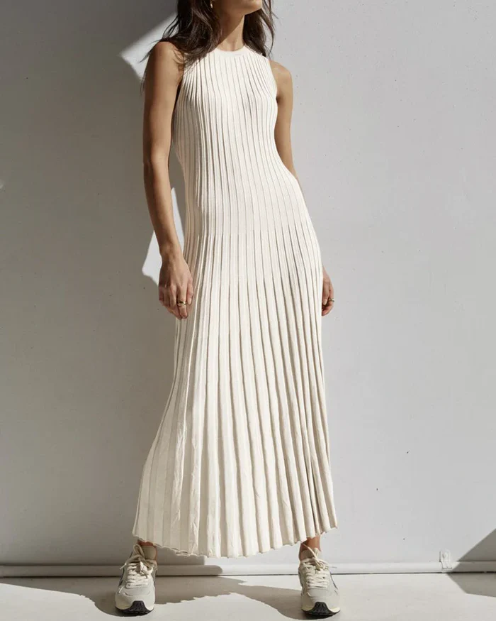 Camille Knit Pleat Maxi Dress - republicanstateiCamille Knit Pleat Maxi Dress - republicanstatei