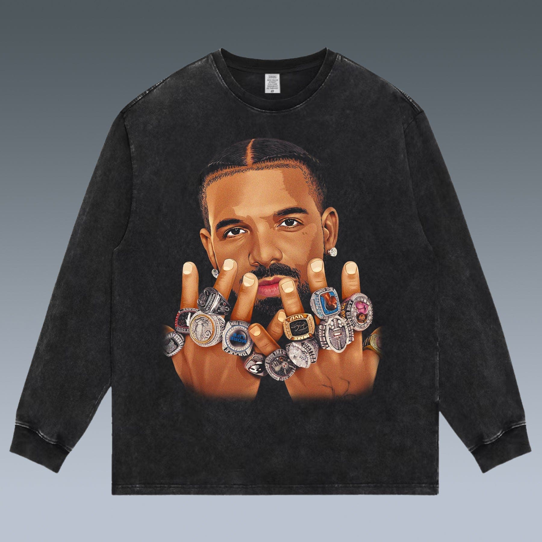 VINTAGE LONG SLEEVE TEE | DRAKE - republicanstateiVINTAGE LONG SLEEVE TEE | DRAKE - republicanstatei
