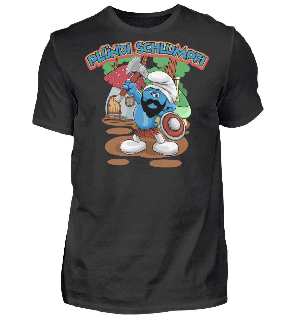 Pl��ndi Schlumpfi - Herren Shirt - republicanstateiPl��ndi Schlumpfi - Herren Shirt - republicanstatei