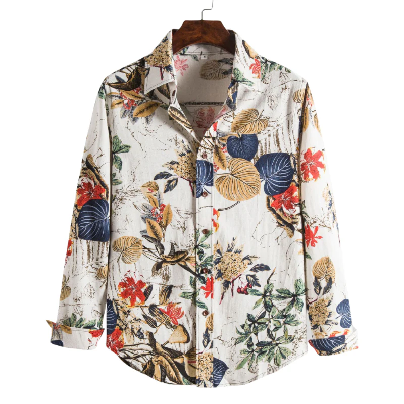Autumn Floral Full Sleeve Shirt - republicanstateiAutumn Floral Full Sleeve Shirt - republicanstatei