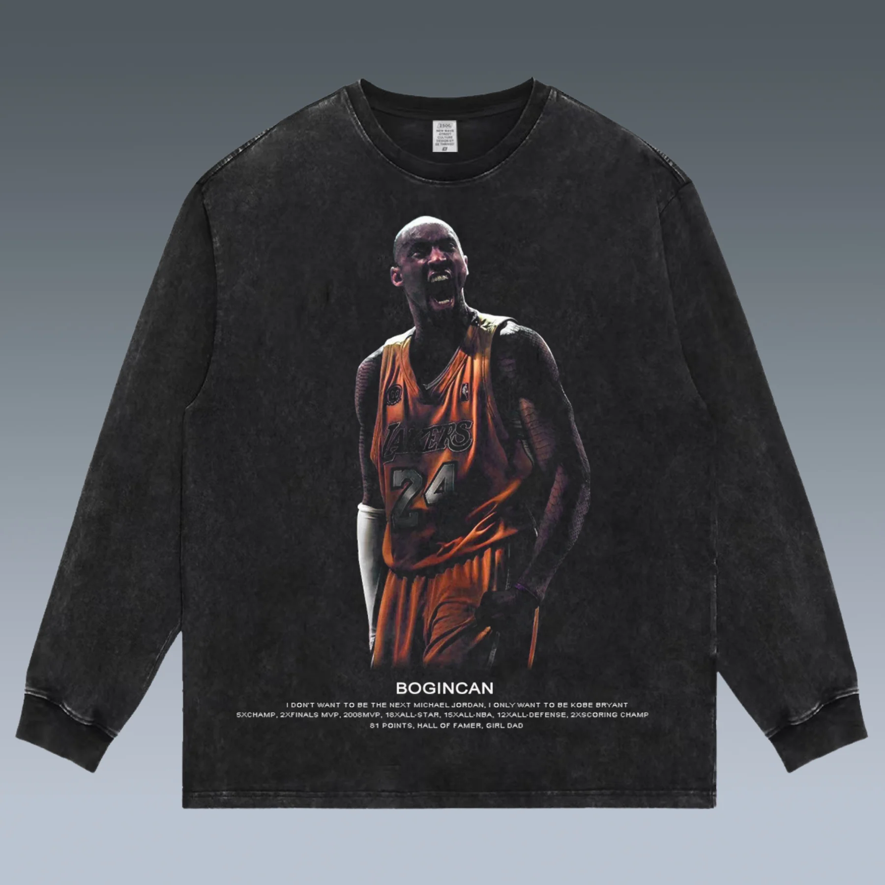 VINTAGE LONG SLEEVE TEE | KOBE - republicanstateiVINTAGE LONG SLEEVE TEE | KOBE - republicanstatei