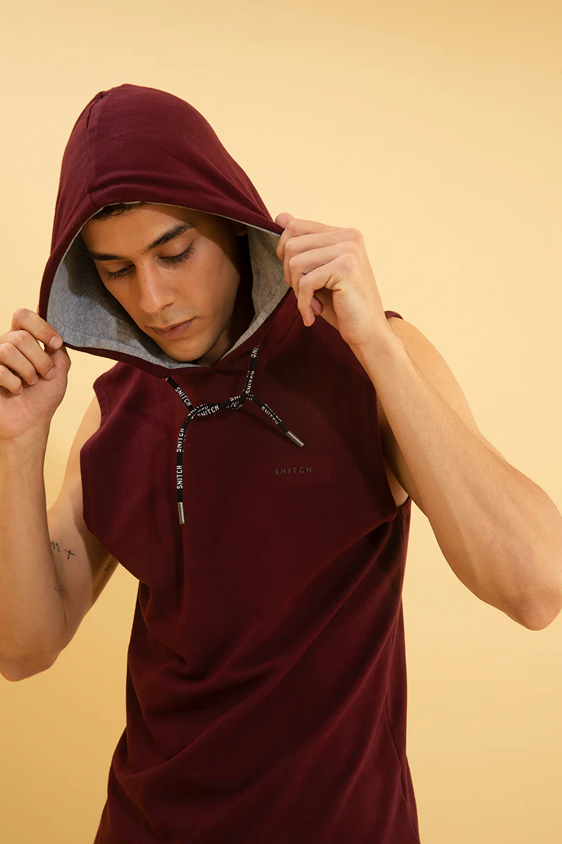Limber Maroon Sleeveless T-Shirt - republicanstateiLimber Maroon Sleeveless T-Shirt - republicanstatei