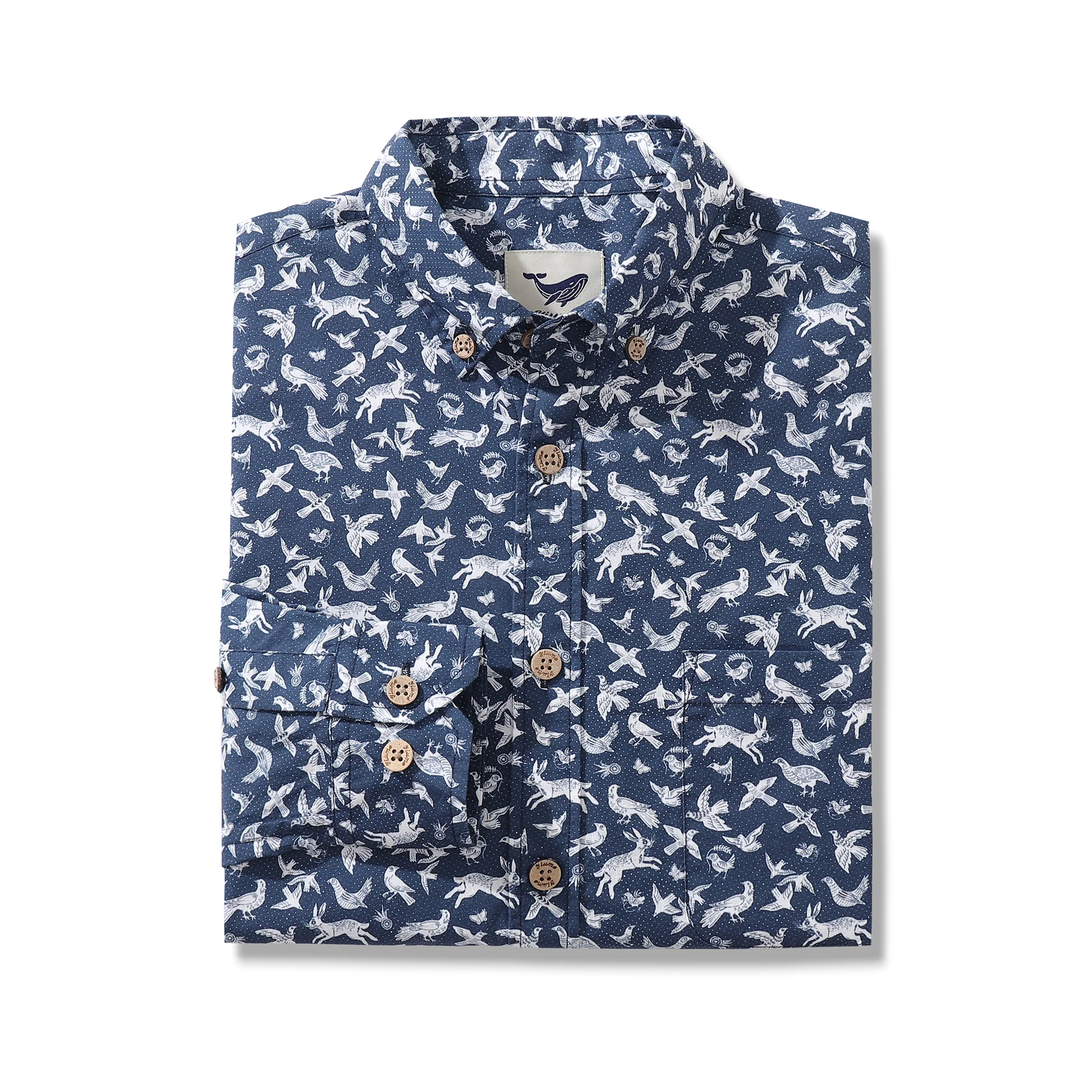 Men's Hawaiian Shirt Island Daydream Cotton Button-down Long Sleeve Aloha Shirt - republicanstateiMen's Hawaiian Shirt Island Daydream Cotton Button-down Long Sleeve Aloha Shirt - republicanstatei