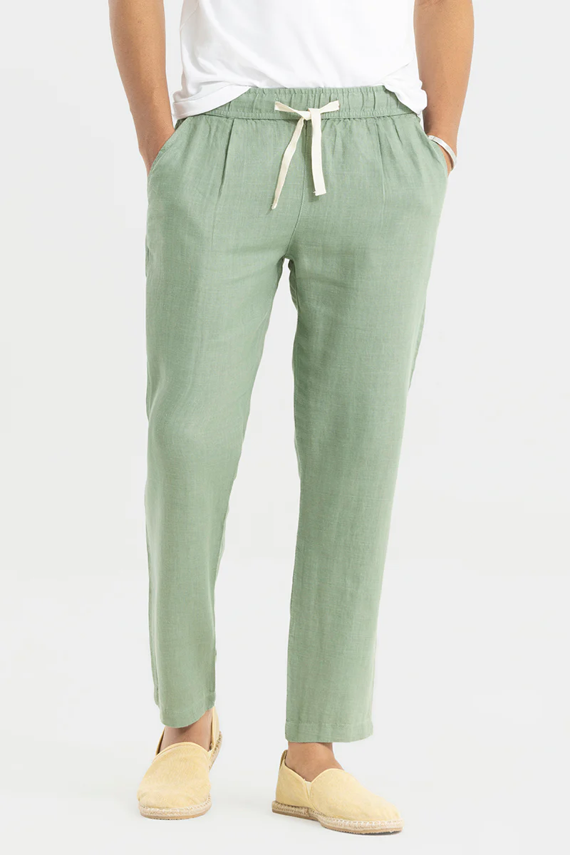 Ace Light Green Linen Pant - republicanstateiAce Light Green Linen Pant - republicanstatei