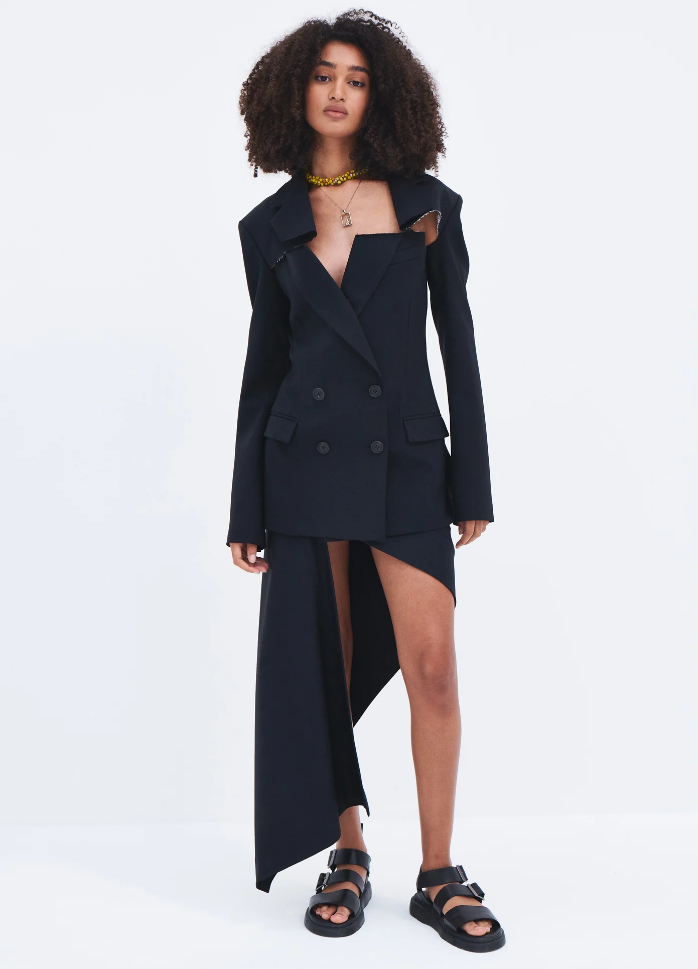 Slashed Two Piece Blazer - republicanstateiSlashed Two Piece Blazer - republicanstatei