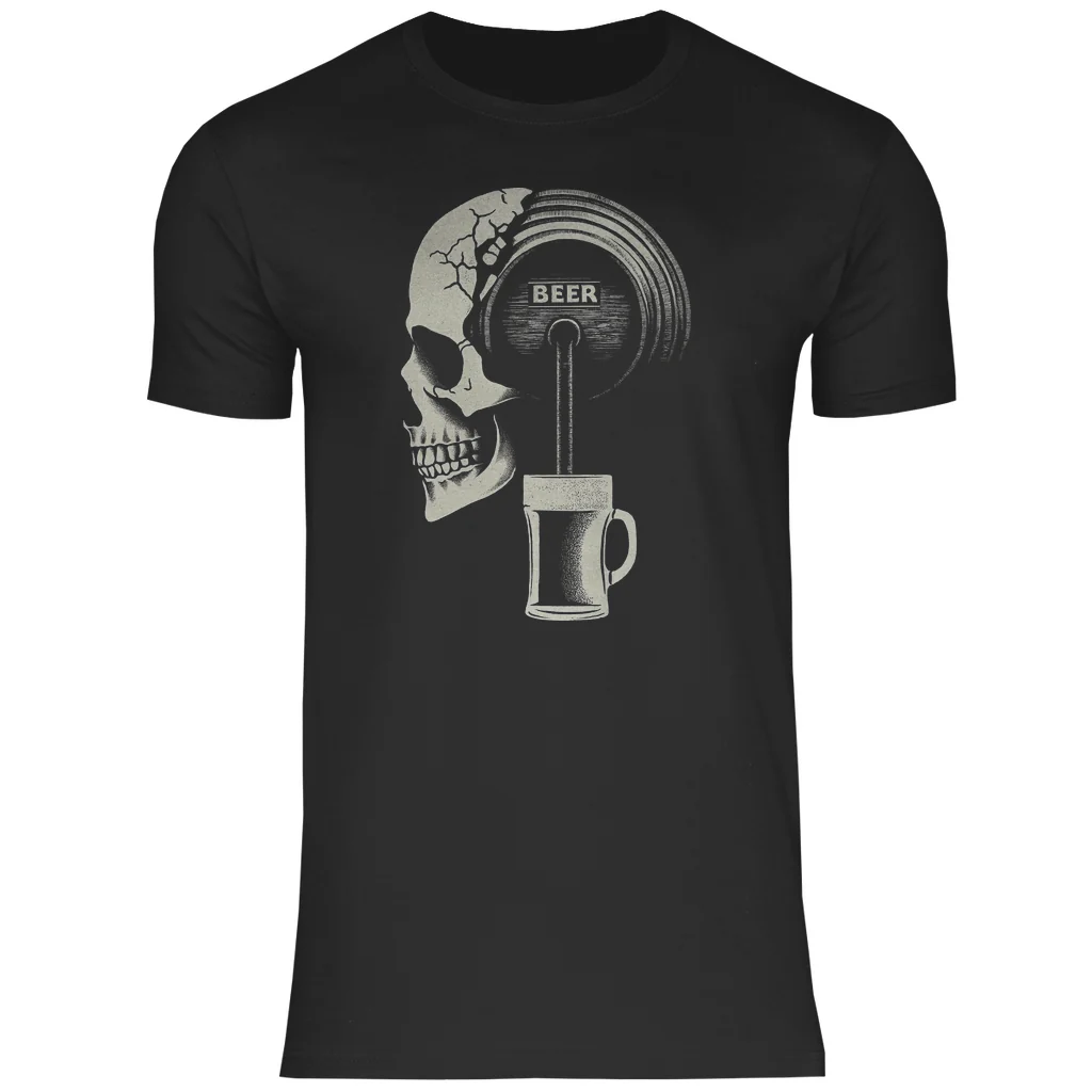 Bier Totenkopf - Herren Shirt - republicanstateiBier Totenkopf - Herren Shirt - republicanstatei