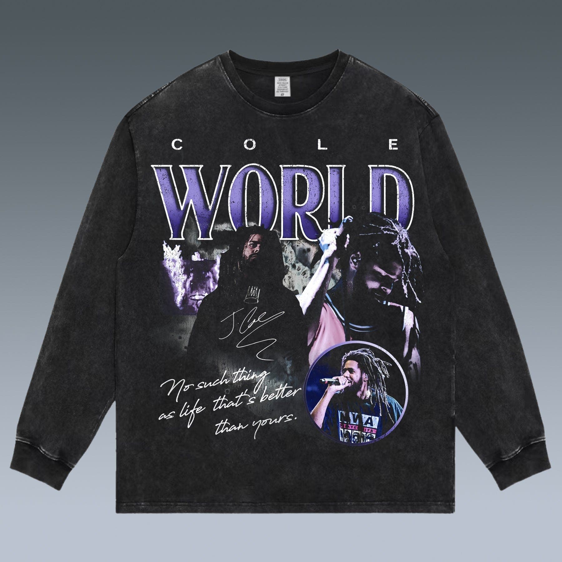 VINTAGE LONG SLEEVE TEE | J COLE - republicanstateiVINTAGE LONG SLEEVE TEE | J COLE - republicanstatei