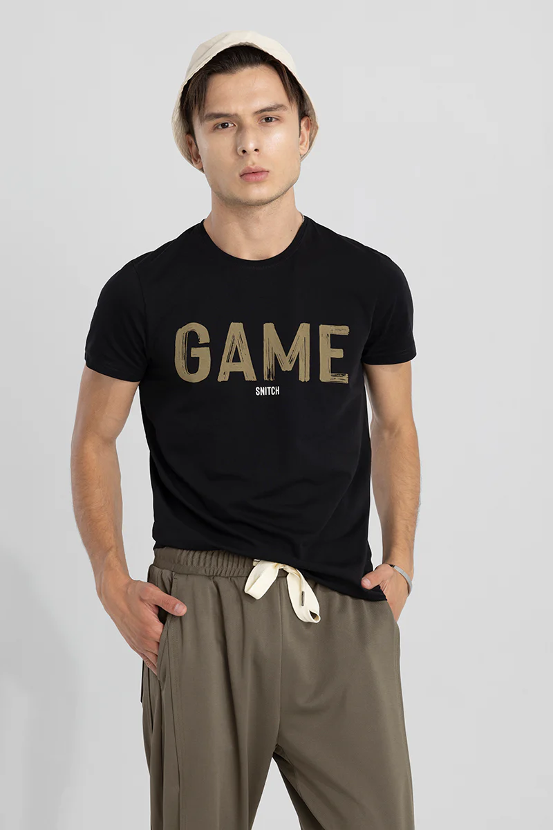 Game Black T-Shirt - republicanstateiGame Black T-Shirt - republicanstatei