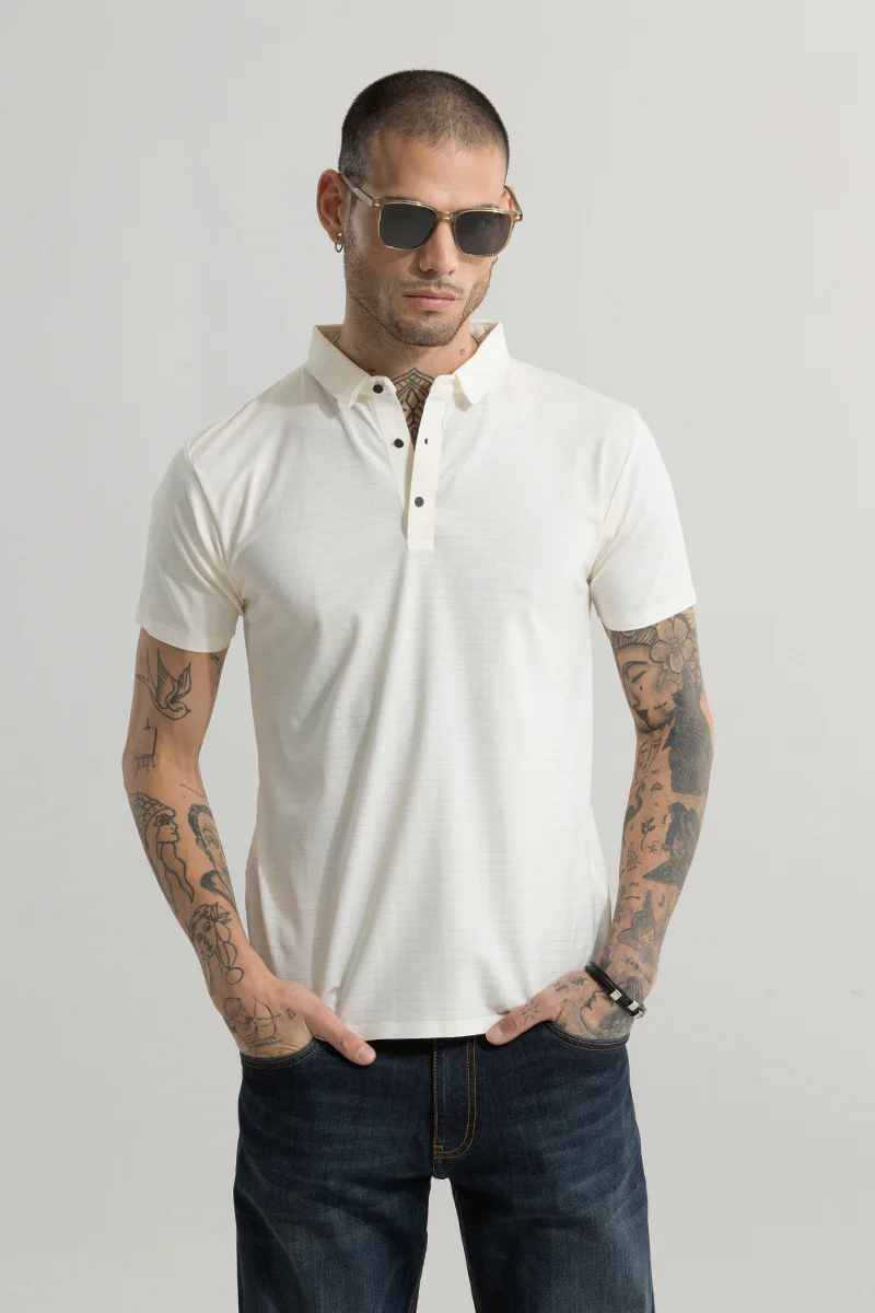 Scopic White Polo T-Shirt - republicanstateiScopic White Polo T-Shirt - republicanstatei