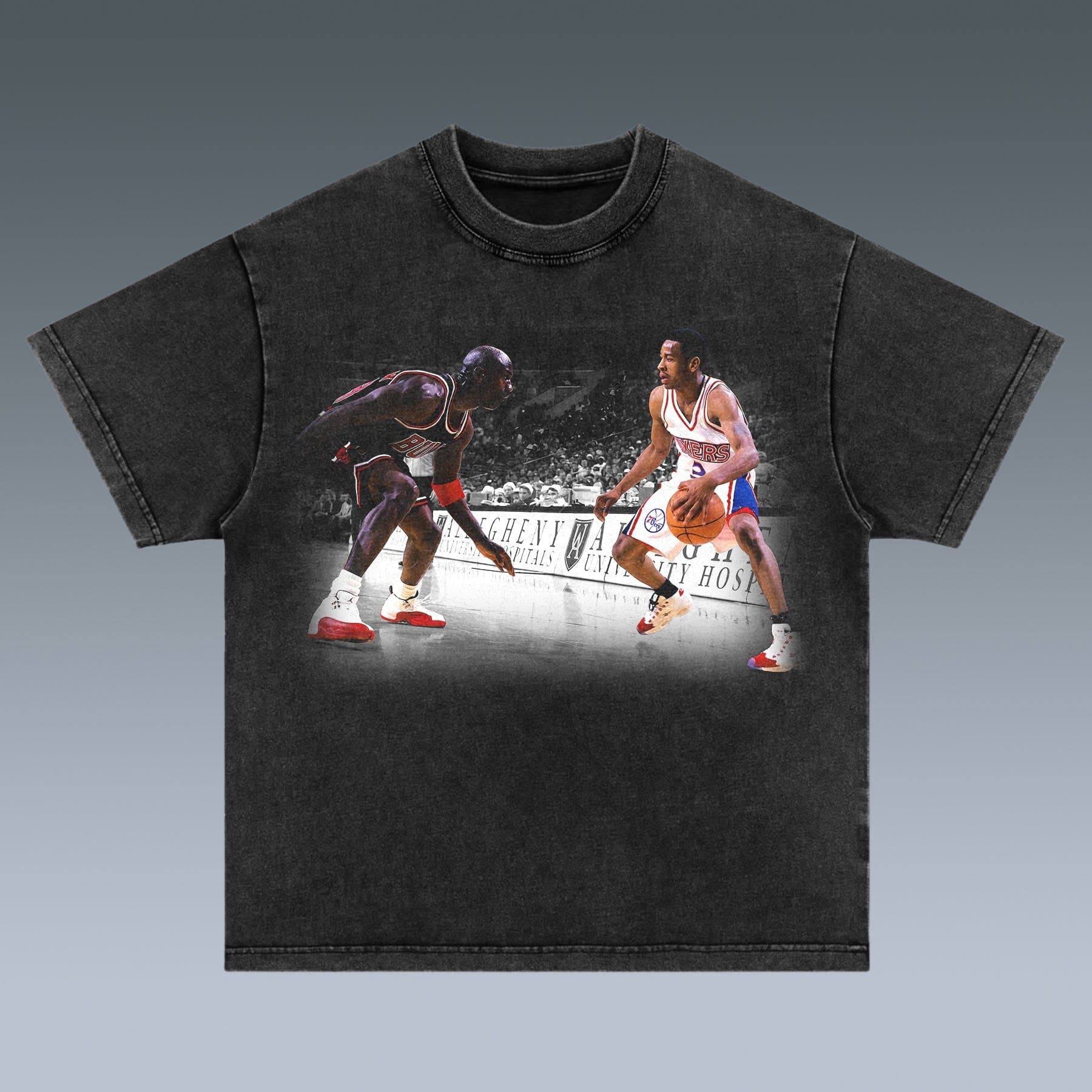 VINTAGE TEE | IVERSON VS JORDAN - republicanstateiVINTAGE TEE | IVERSON VS JORDAN - republicanstatei