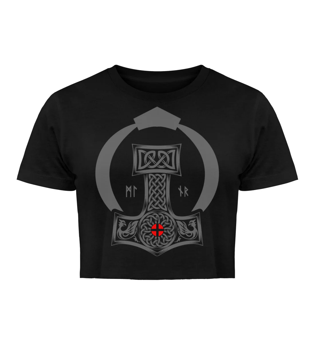 Mj?lnir - Damen Organic Crop Top - republicanstateiMj?lnir - Damen Organic Crop Top - republicanstatei