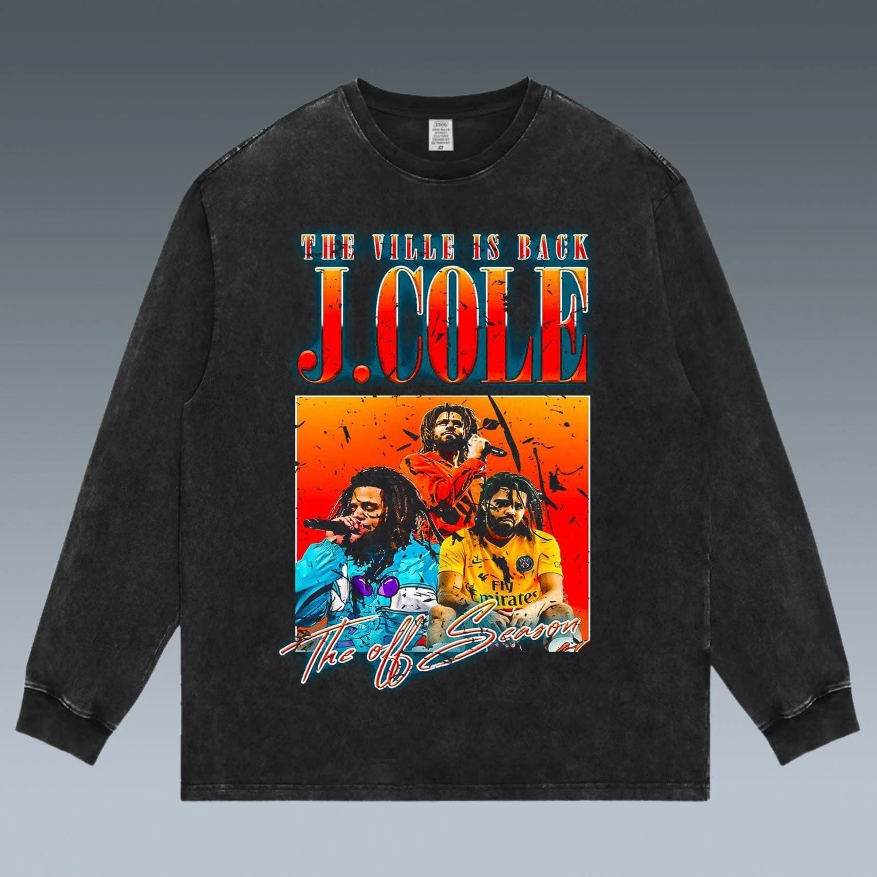 VINTAGE LONG SLEEVE TEE | J COLE - republicanstateiVINTAGE LONG SLEEVE TEE | J COLE - republicanstatei