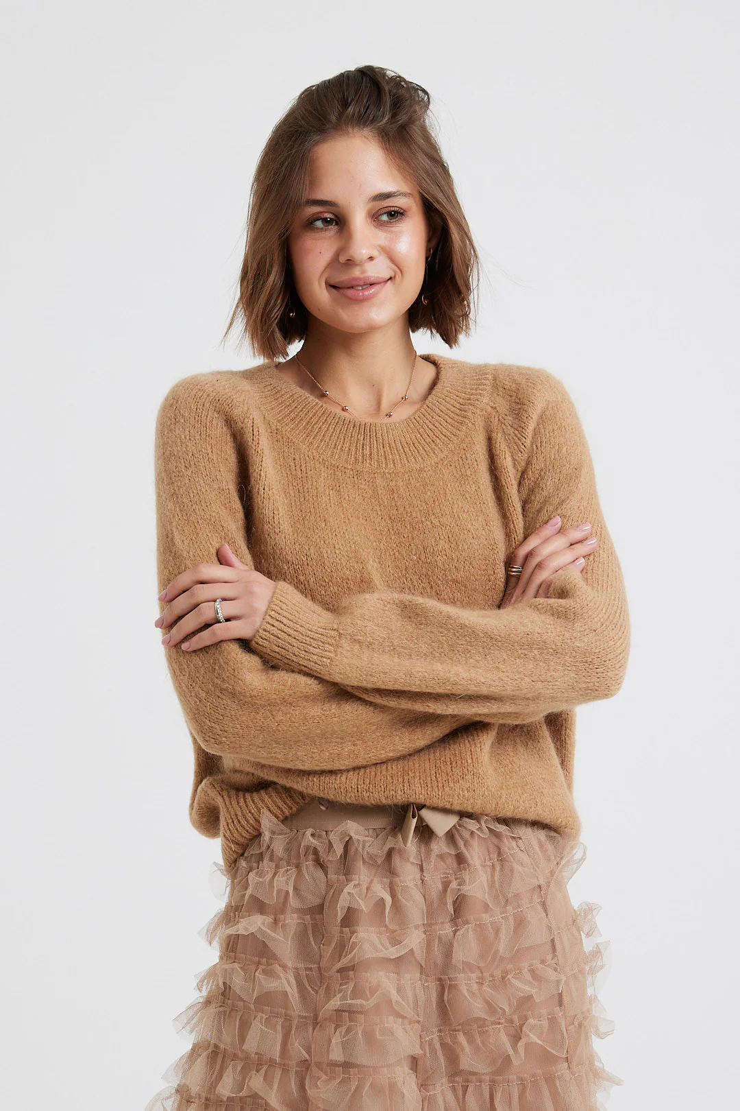 19098 Amelia Jumper - Tan - republicanstatei19098 Amelia Jumper - Tan - republicanstatei