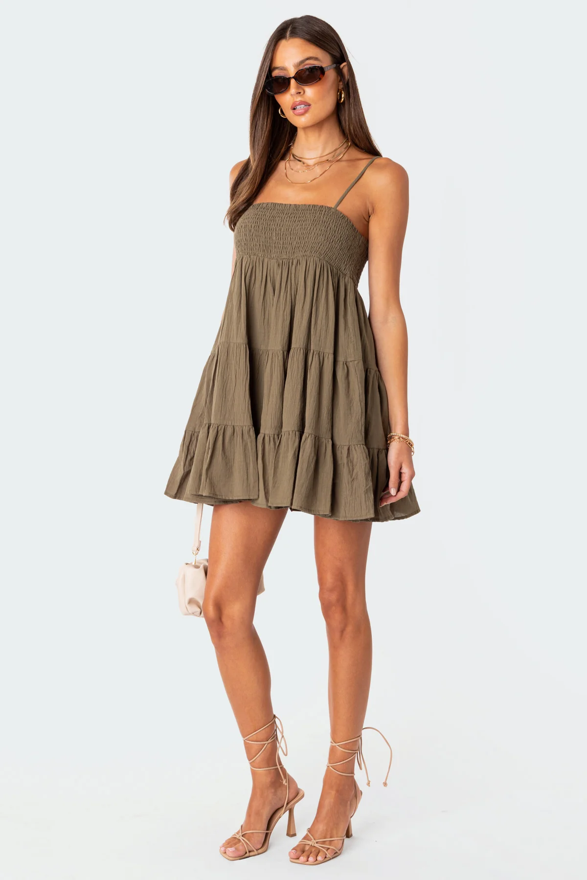 Ivory Oversized Mini Dress - republicanstateiIvory Oversized Mini Dress - republicanstatei