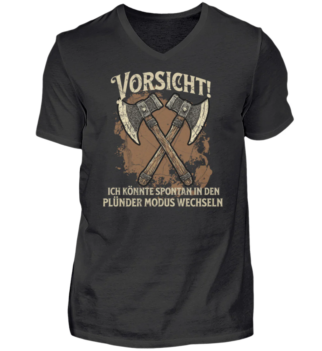 Vorsicht ! - Herren V-Neck Shirt - republicanstateiVorsicht ! - Herren V-Neck Shirt - republicanstatei