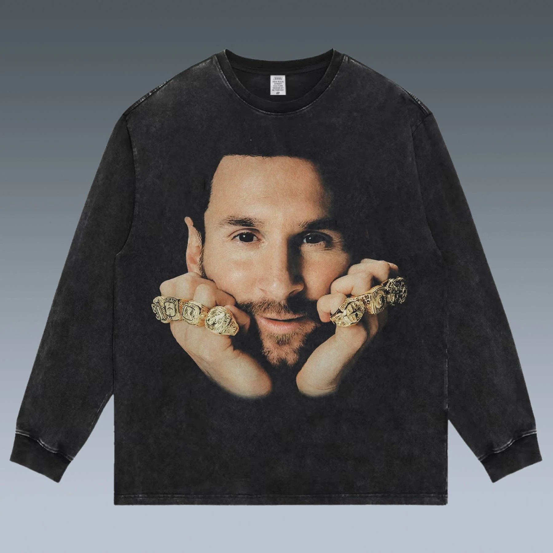 VINTAGE LONG SLEEVE TEE | MESSI - republicanstateiVINTAGE LONG SLEEVE TEE | MESSI - republicanstatei