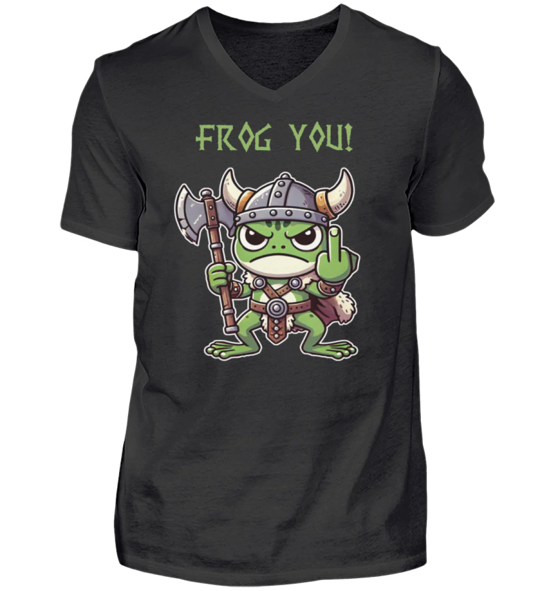 Frog You - Herren V-Neck Shirt - republicanstateiFrog You - Herren V-Neck Shirt - republicanstatei