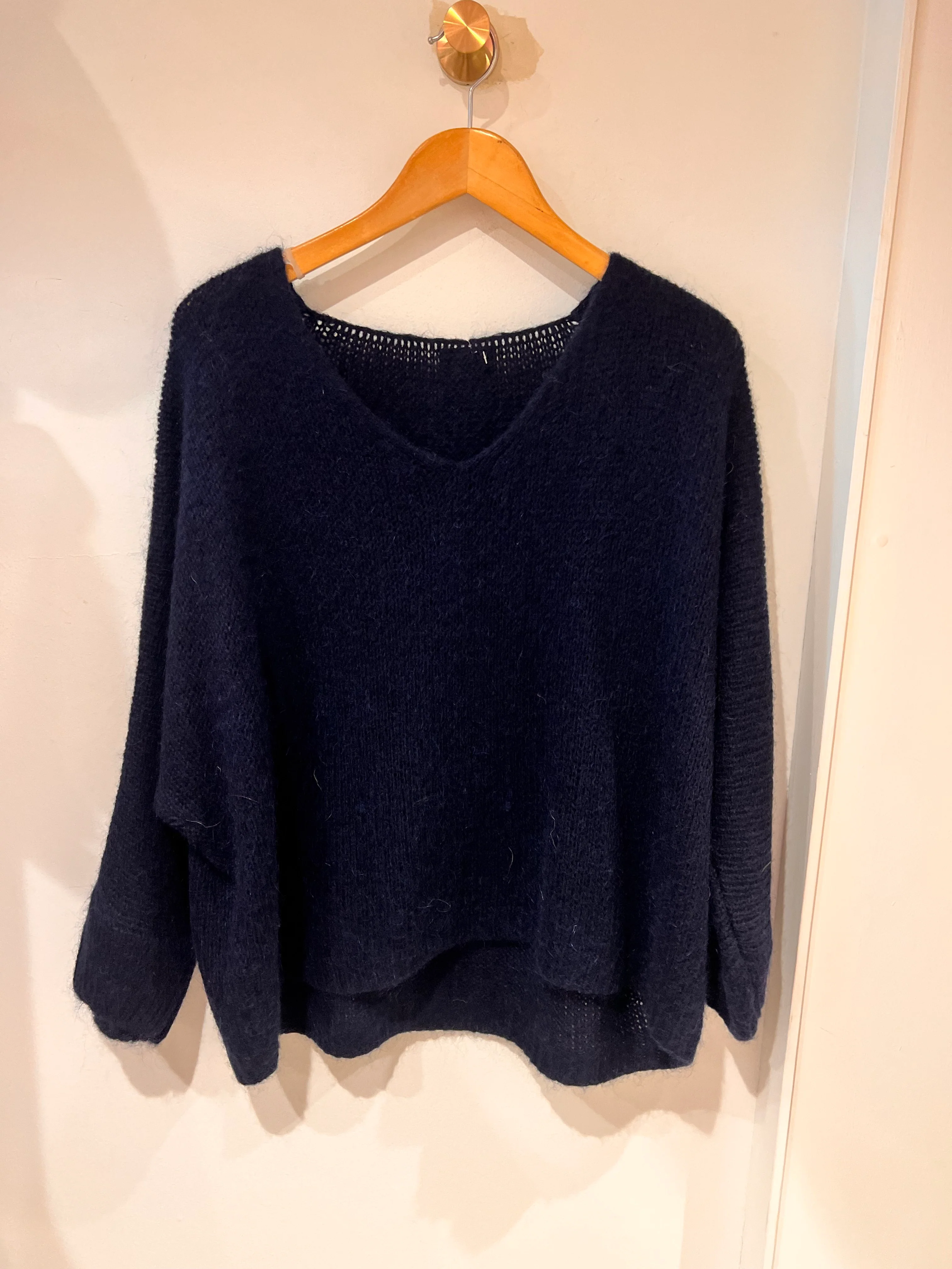 2257 Mohair Jumper - Navy - republicanstatei2257 Mohair Jumper - Navy - republicanstatei
