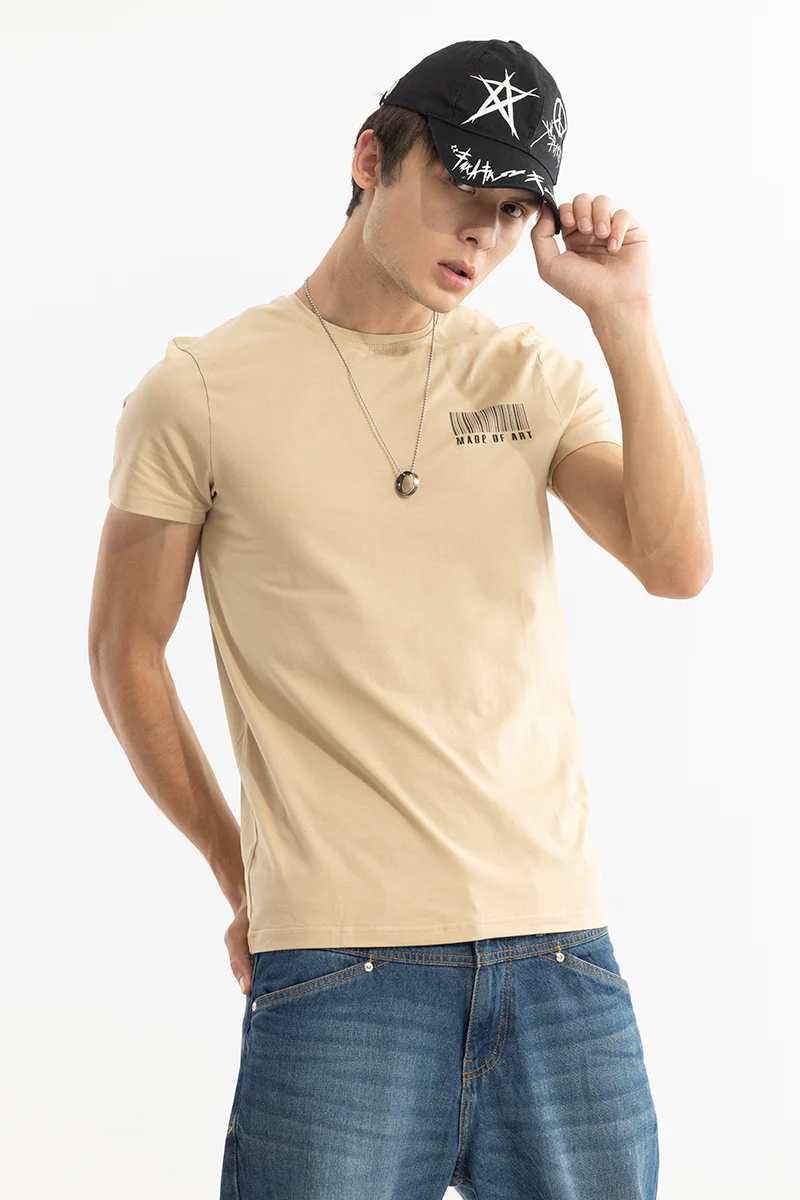 Made Of Art Cream T-Shirt - republicanstateiMade Of Art Cream T-Shirt - republicanstatei