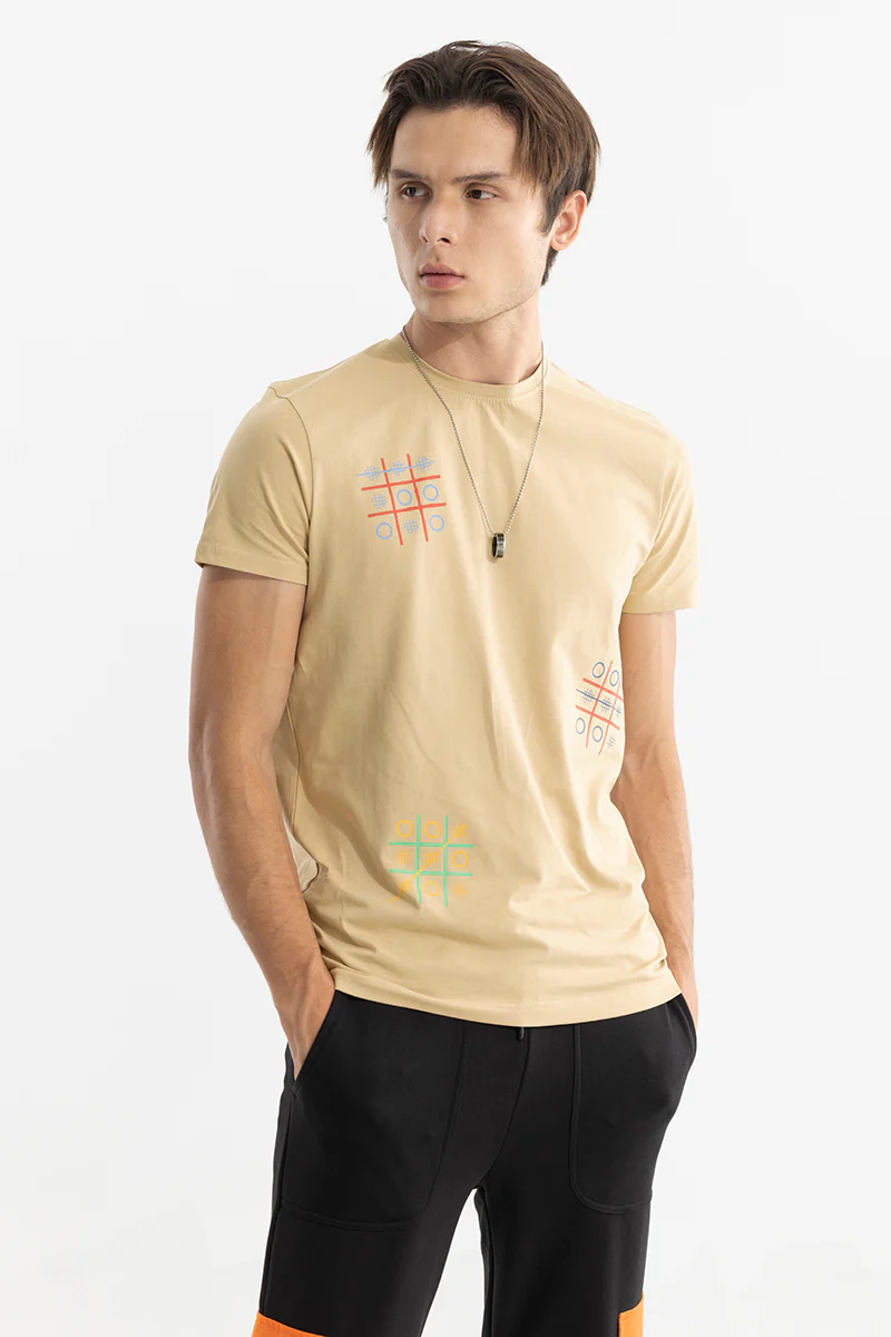 Tic Tac Toe Cream T-Shirt - republicanstateiTic Tac Toe Cream T-Shirt - republicanstatei