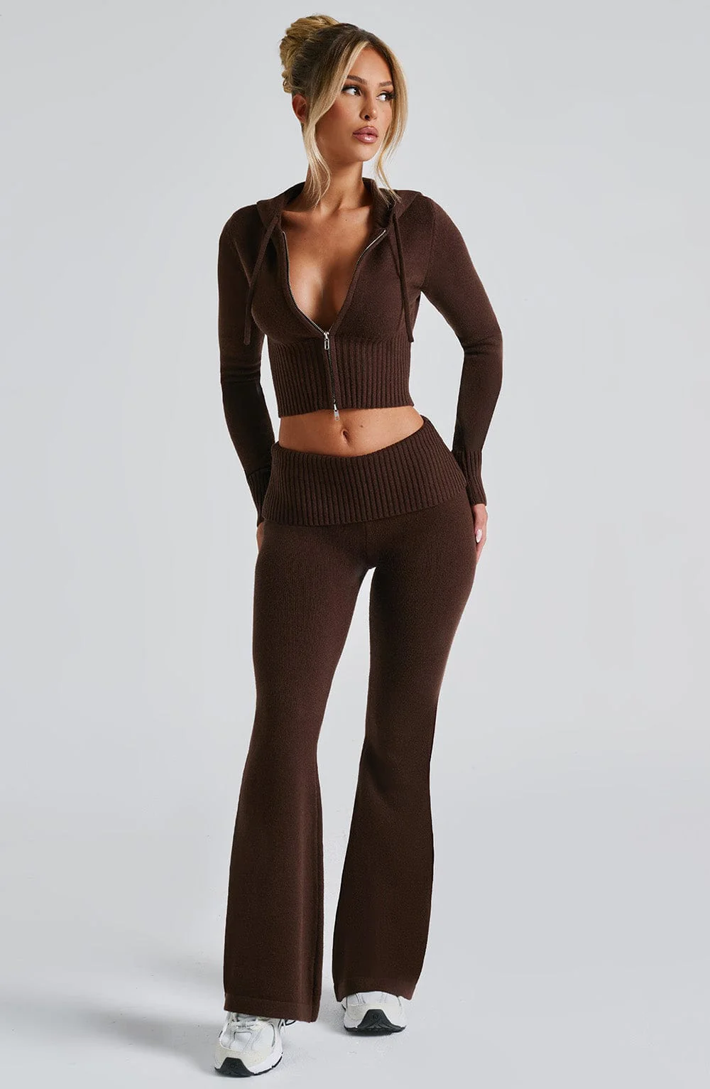 Portia Knit Pants - Chocolate - republicanstateiPortia Knit Pants - Chocolate - republicanstatei