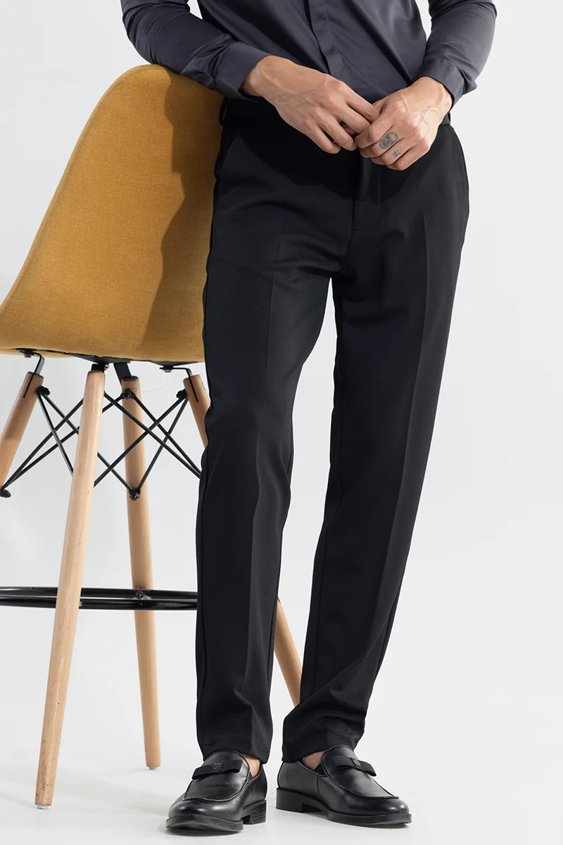 Tiergan Black Trouser - republicanstateiTiergan Black Trouser - republicanstatei