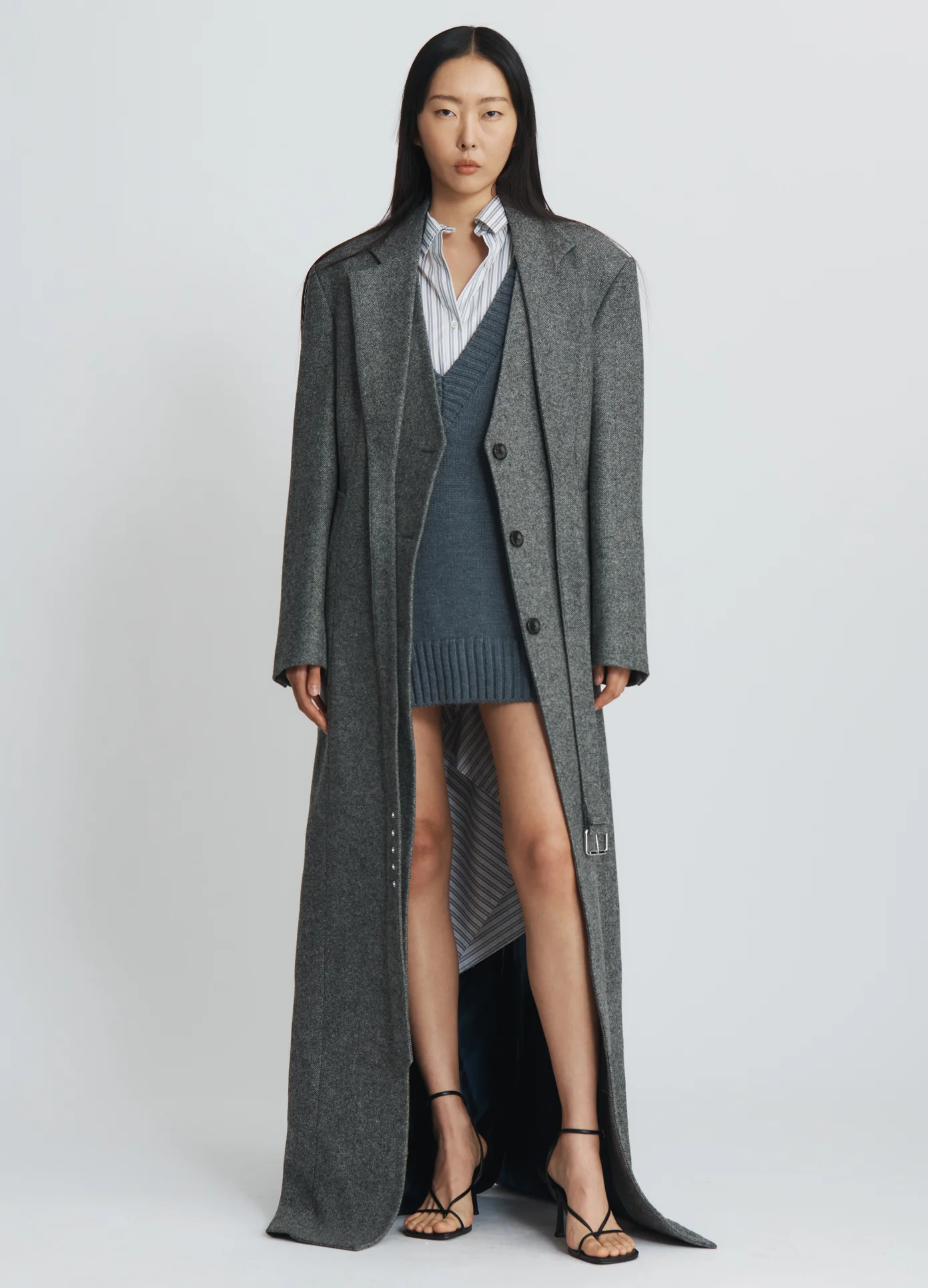 Criss Cross Lapel Coat - republicanstateiCriss Cross Lapel Coat - republicanstatei
