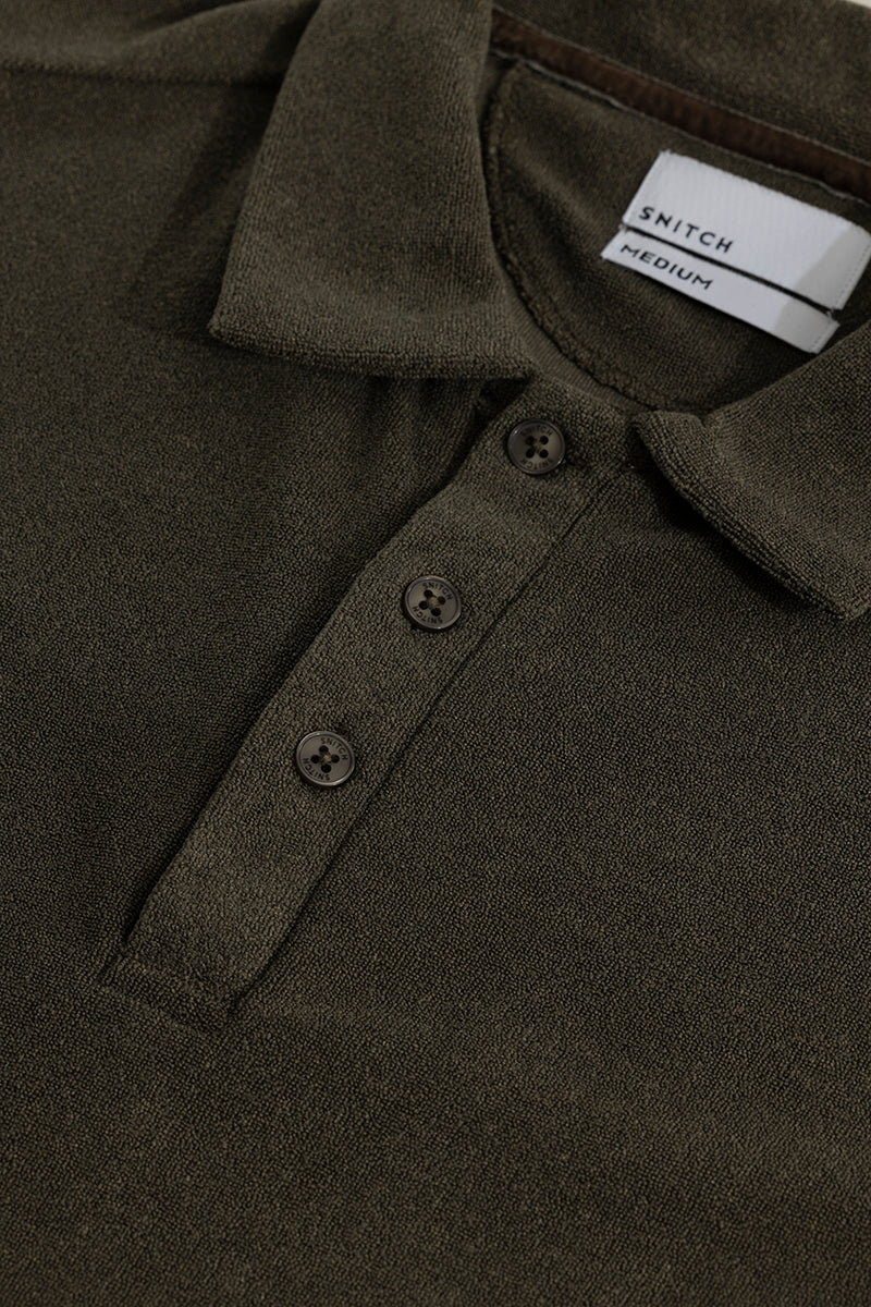 Trent Olive Polo T-Shirt - republicanstateiTrent Olive Polo T-Shirt - republicanstatei