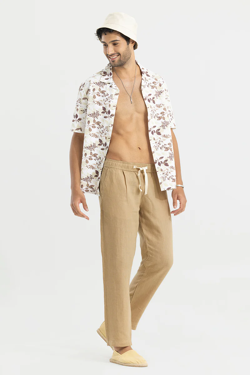 Ace Khaki Linen Pant - republicanstateiAce Khaki Linen Pant - republicanstatei