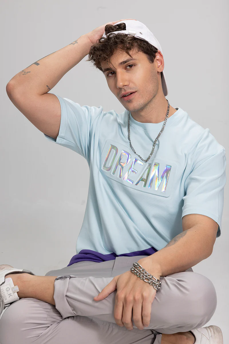 Dream Blue Oversized T-Shirt - republicanstateiDream Blue Oversized T-Shirt - republicanstatei